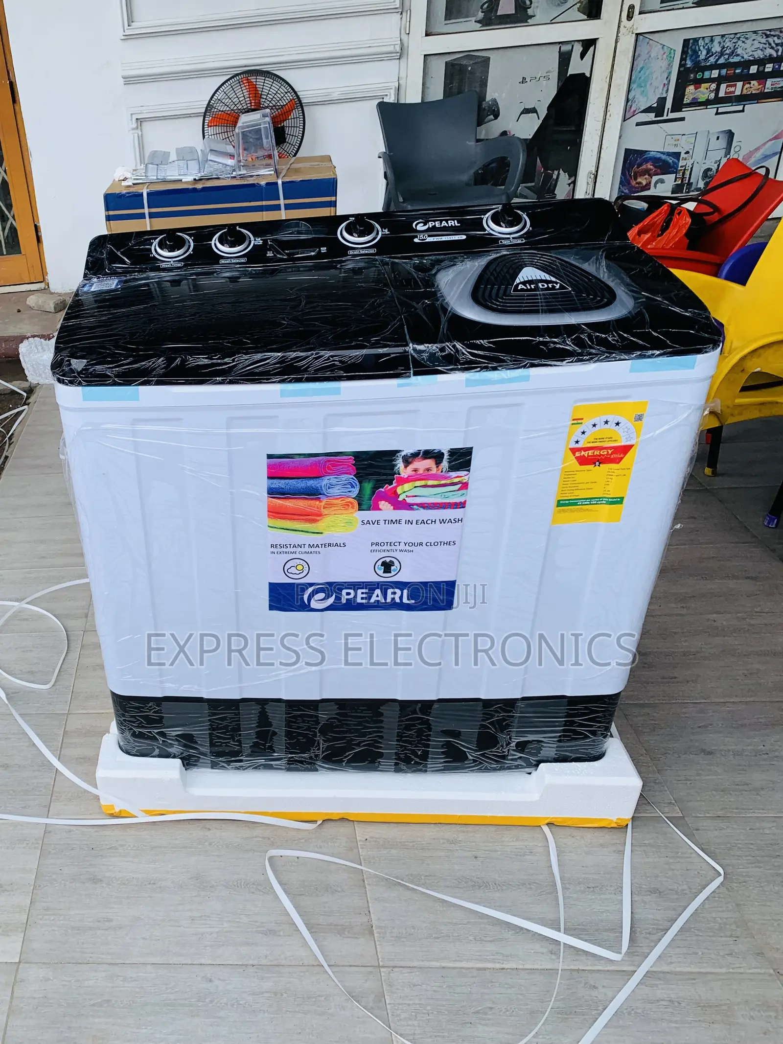 Grab the New Pearl 11kg Topload Twintub Semi Automatic