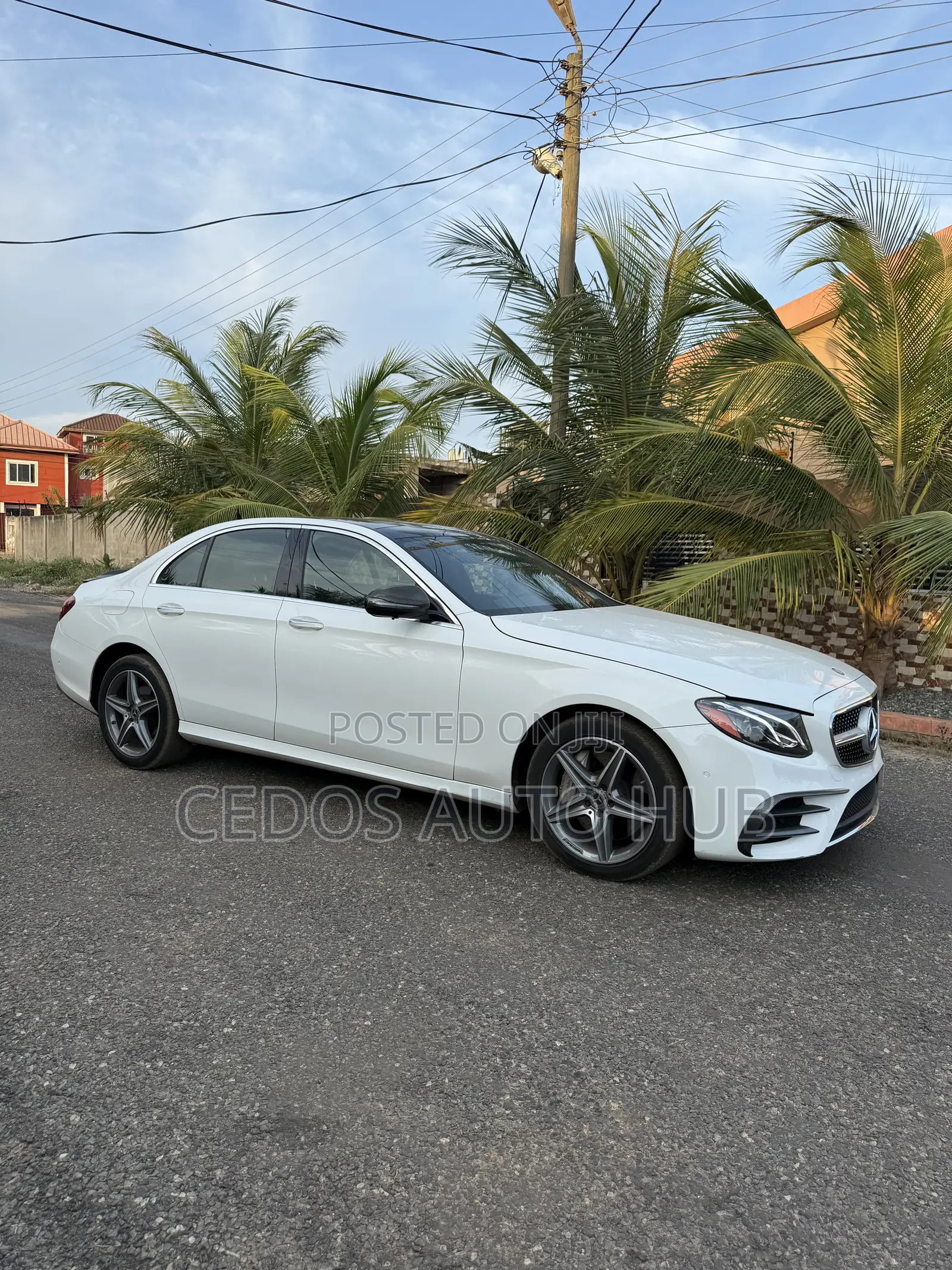 Mercedes-Benz E300 4Matic AWD Sedan (2.0L 4cyl 9A) 2017 White