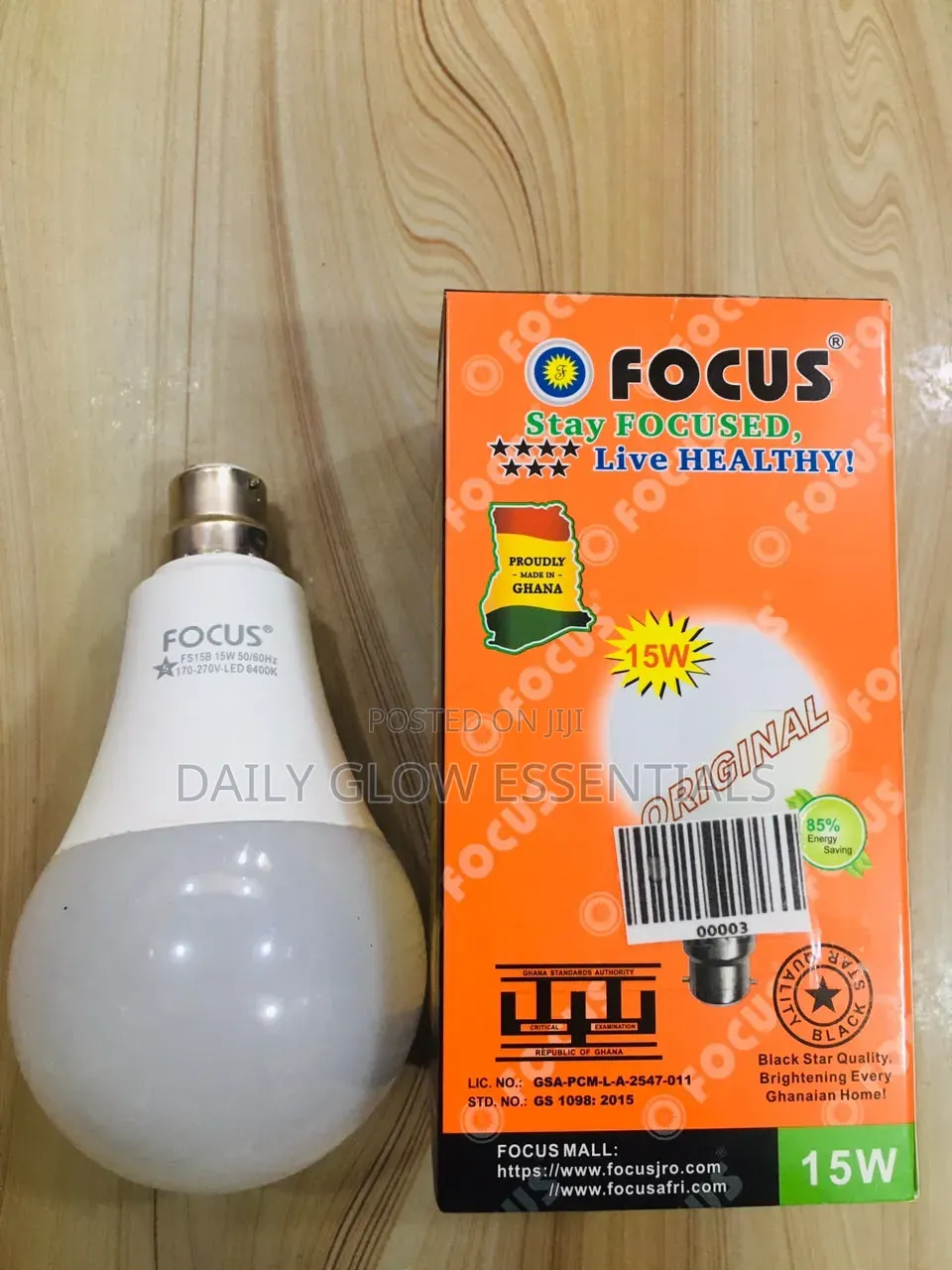 Focus 15W LED Energy-Saving Bulb