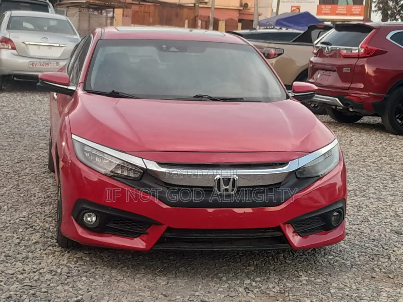 Honda Civic Touring 4dr Sedan (1.5L 4cyl) 2017 Red