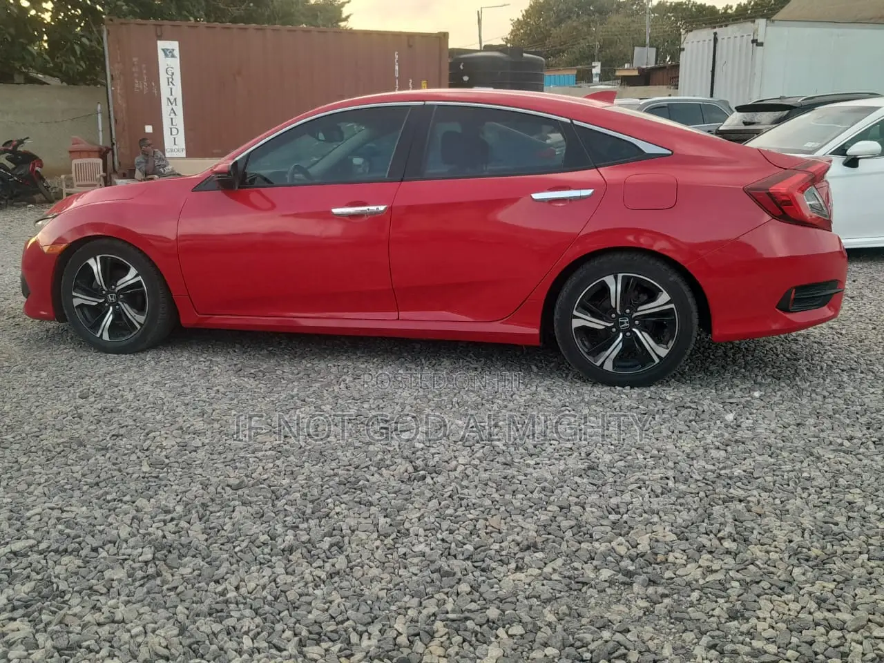 Honda Civic Touring 4dr Sedan (1.5L 4cyl) 2017 Red