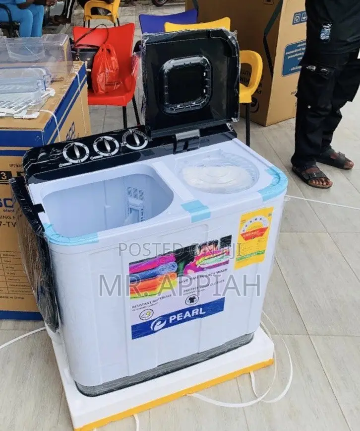 Quality You Can Trust Pearl 7kg Spin Dry Electric Washing Machine