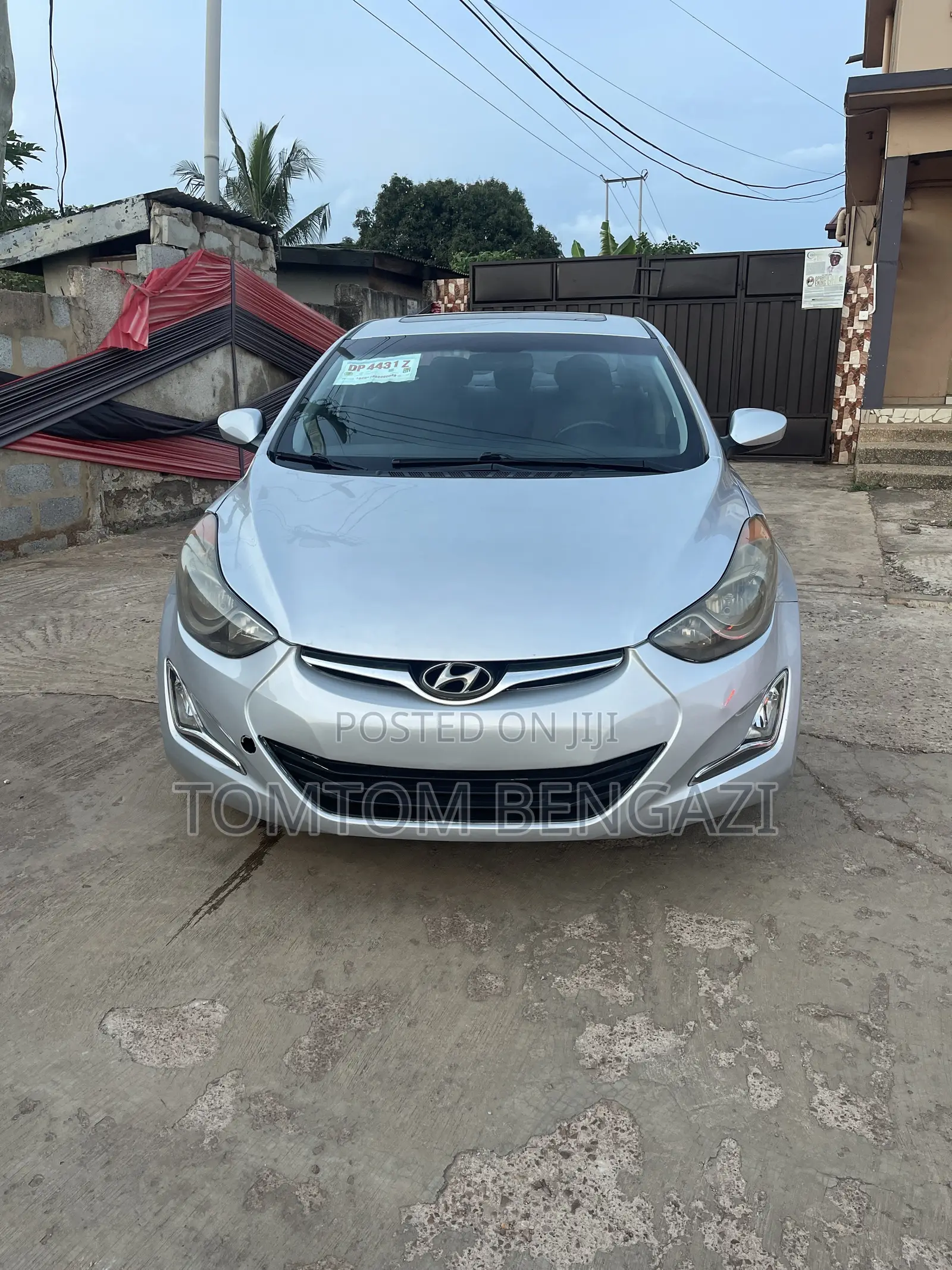 Hyundai Elantra Limited Sedan FWD (1.8L 4cyl 6A) 2013 Silver