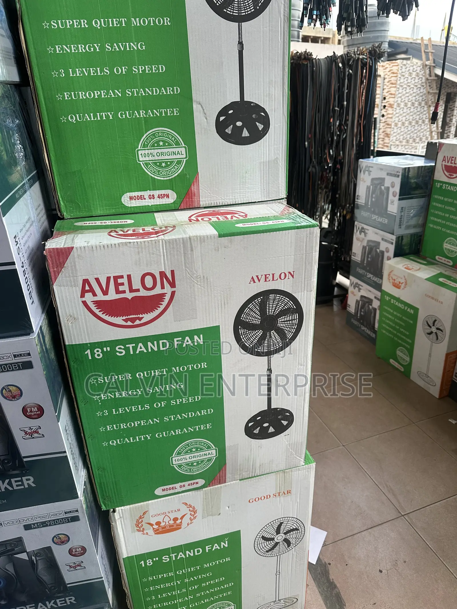 Avelon 2in1 Standing Fan