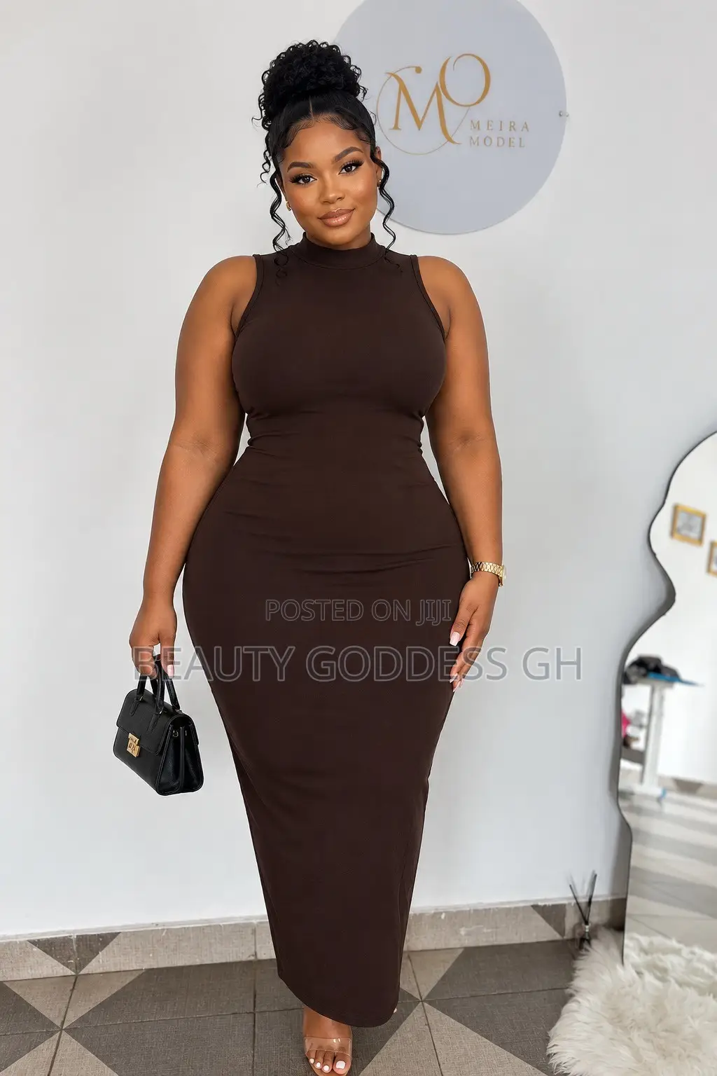 Brown Beautiful Dress Available