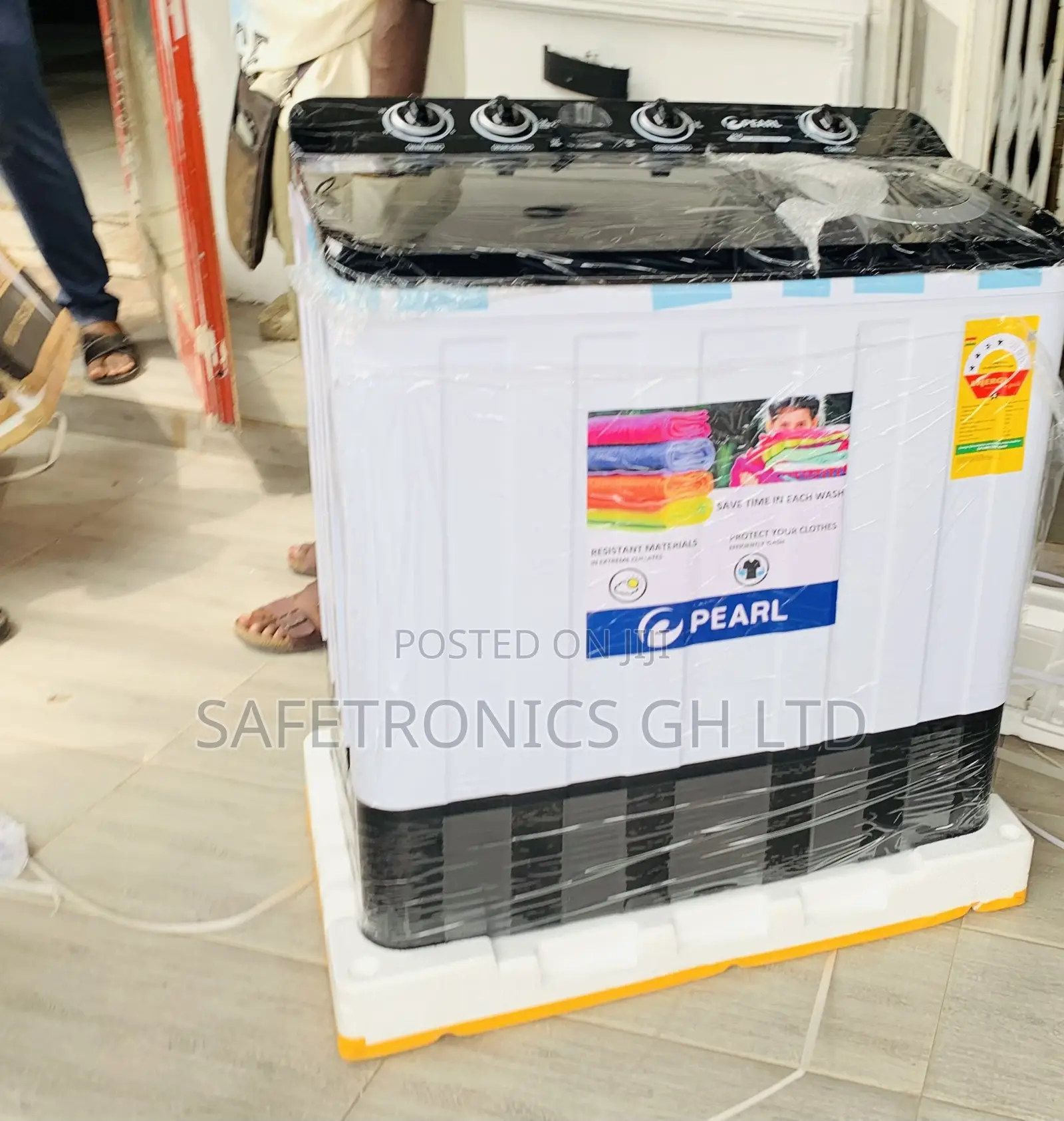 Fabulous Black 15kg Pearl WashingMachine