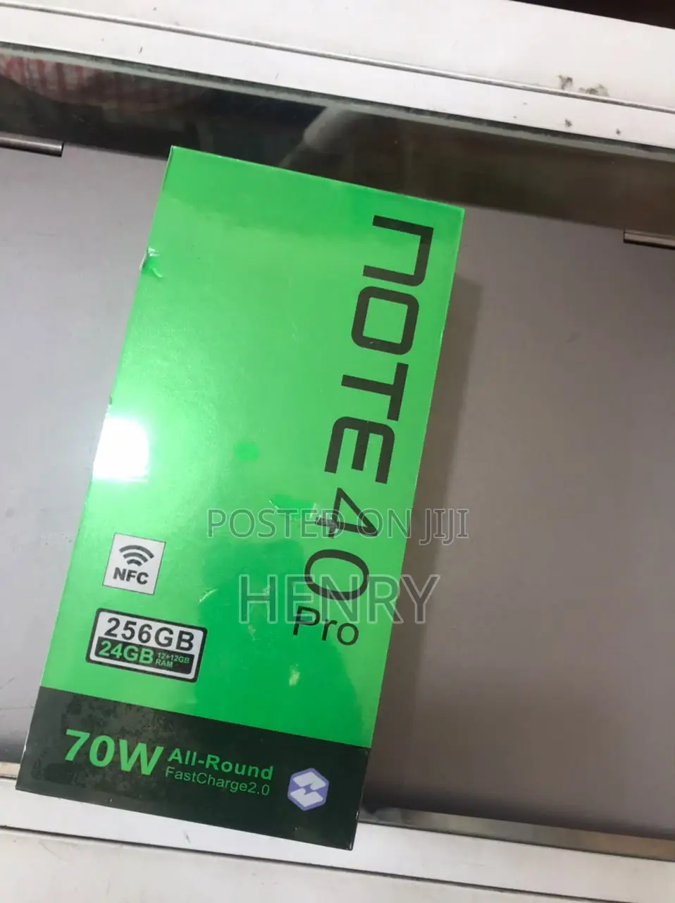 New Infinix Note 40 Pro 5G 256 GB Blue