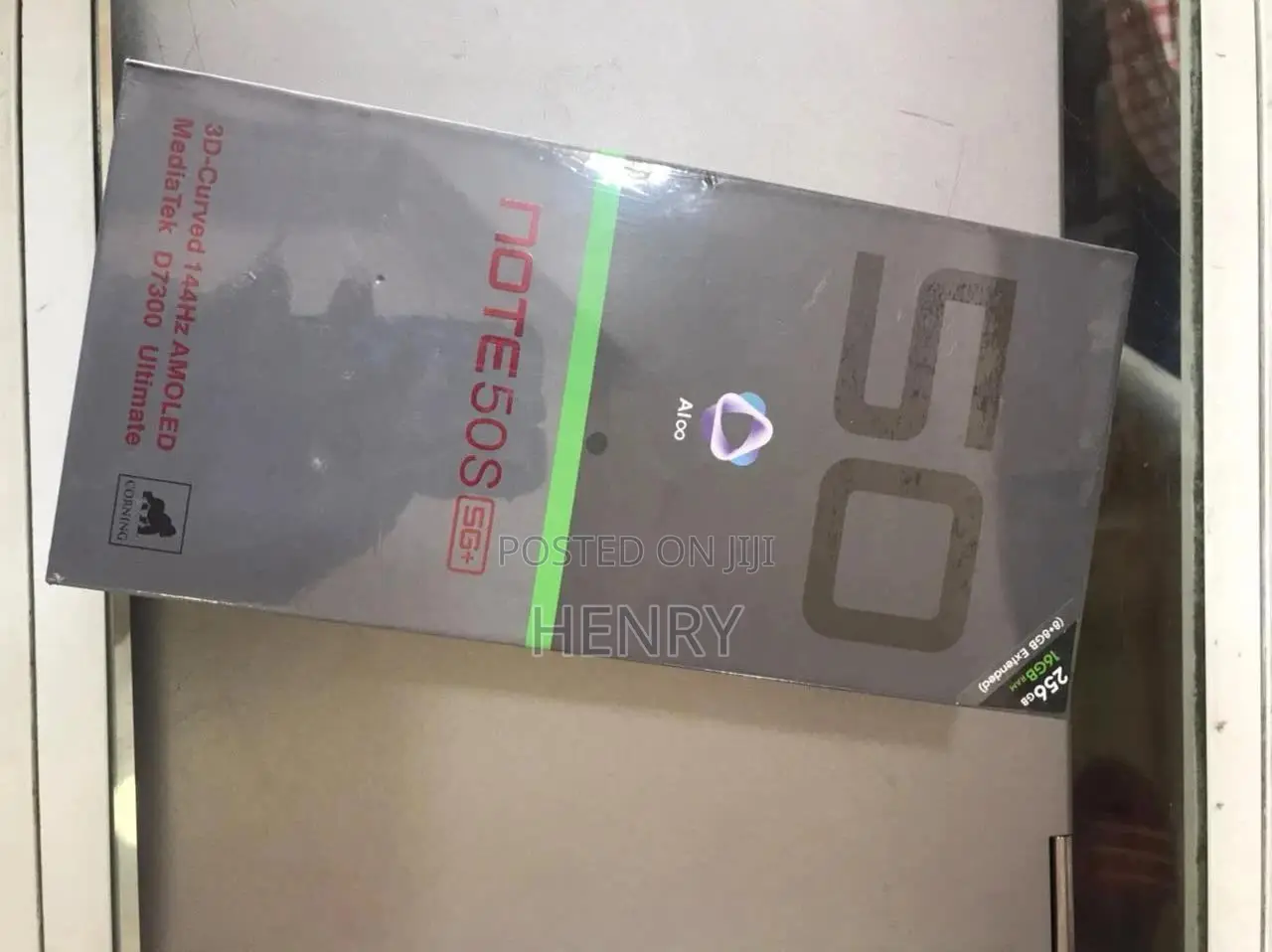 New Infinix Note 50s 256 GB Blue