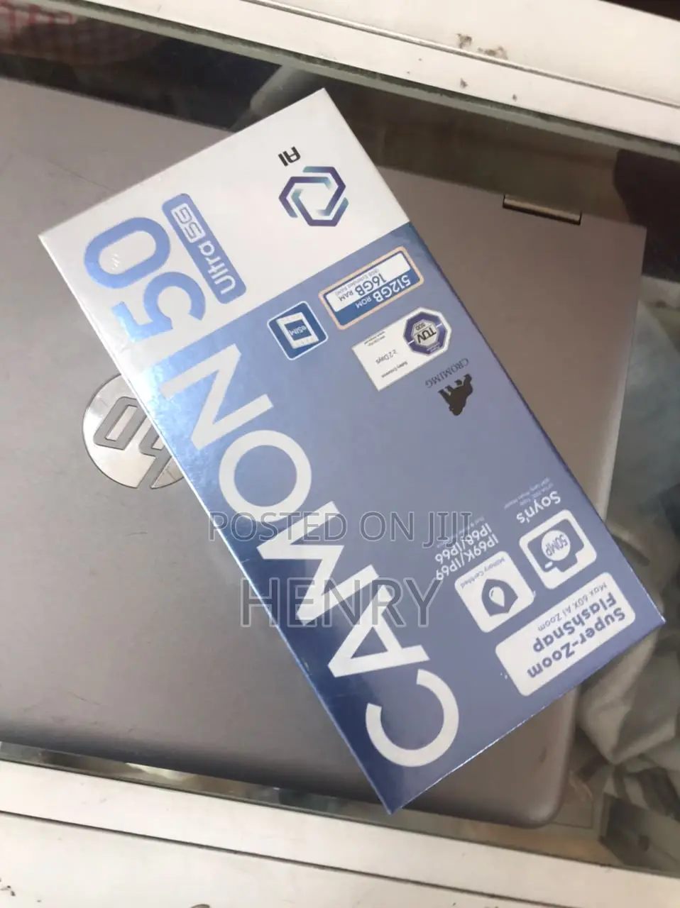 New Tecno Camon 50 Ultra 512 GB Black