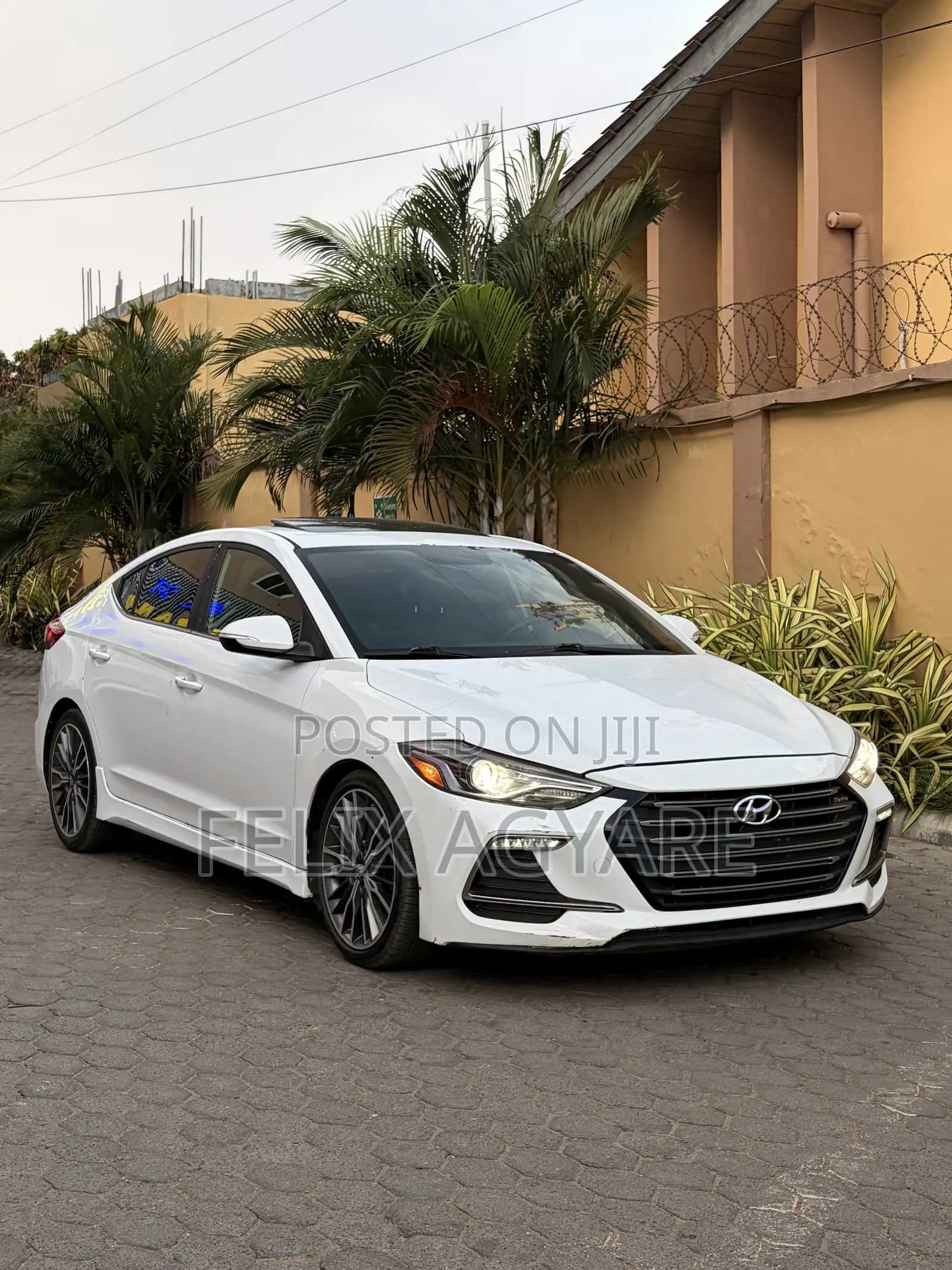 Hyundai Elantra Sport 2018 White