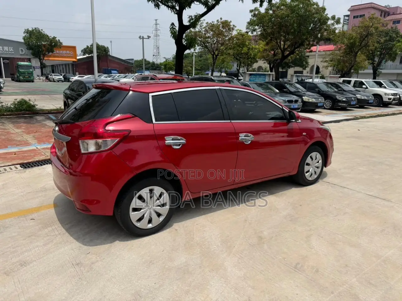 Toyota Yaris 2016 Red