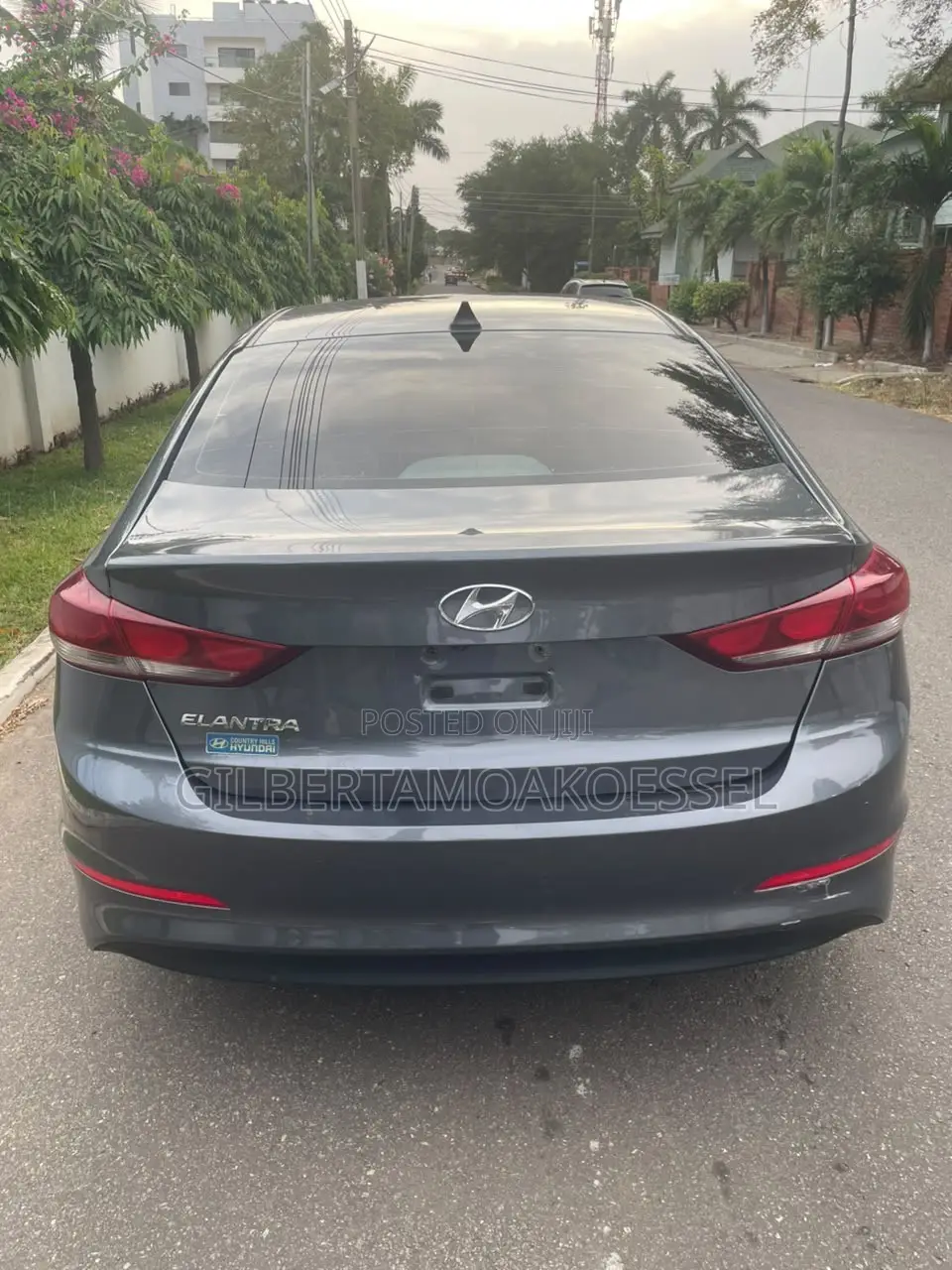 Hyundai Elantra 2018 Gray