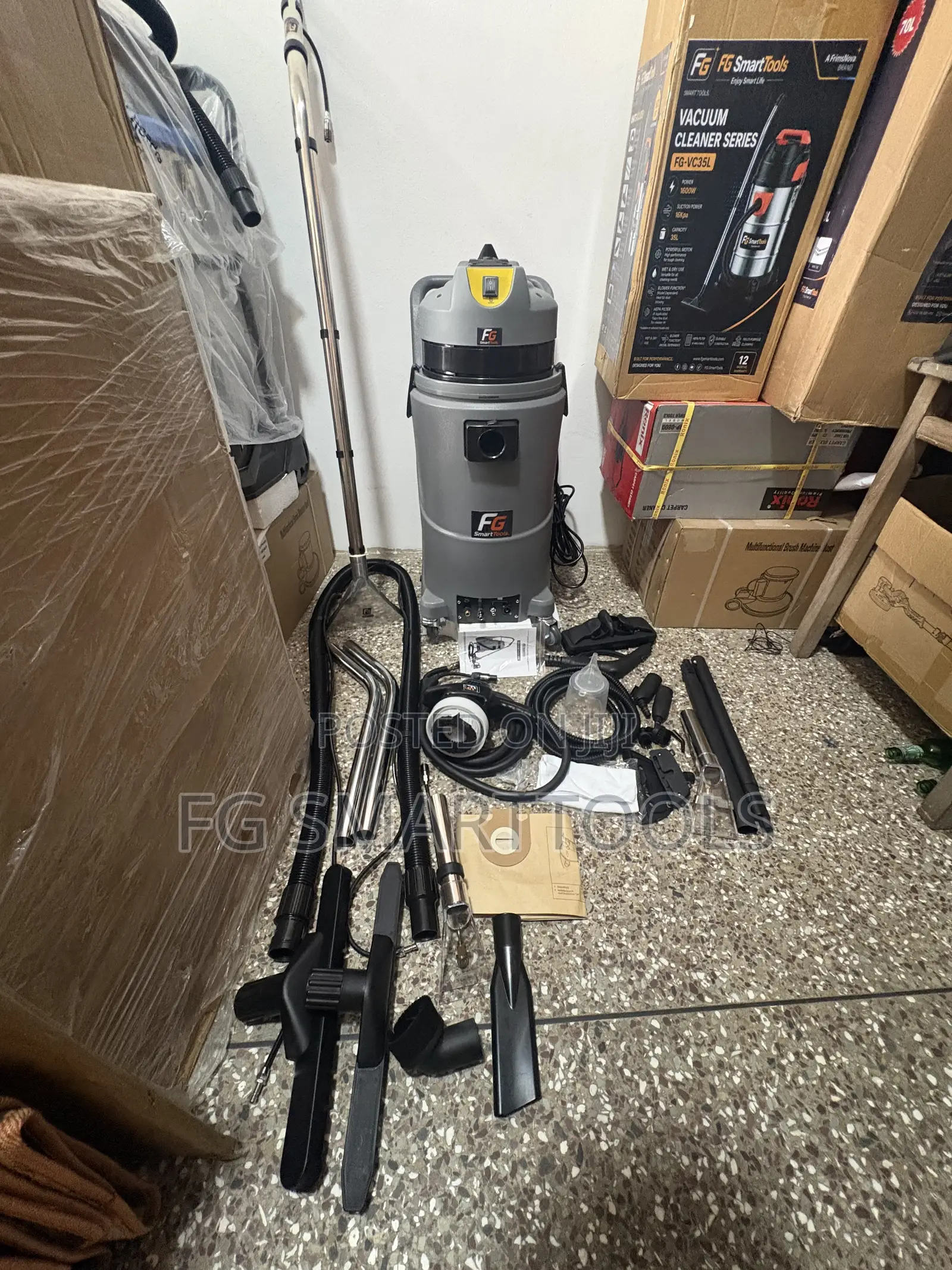 Wet Dry Steam Vacuum Cleaner Industrial 50L