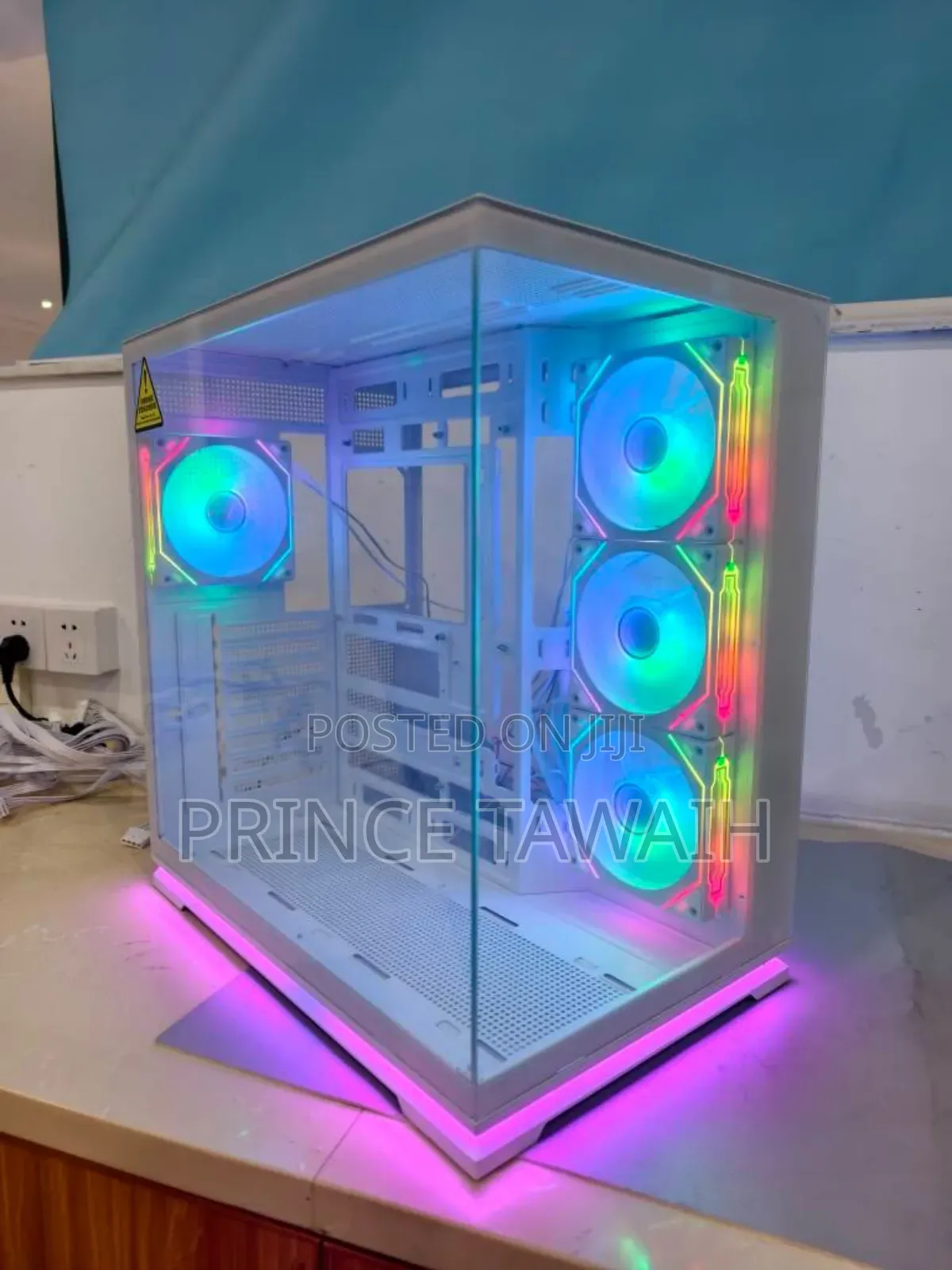 Gaming Case Full Atx Glass Transparent