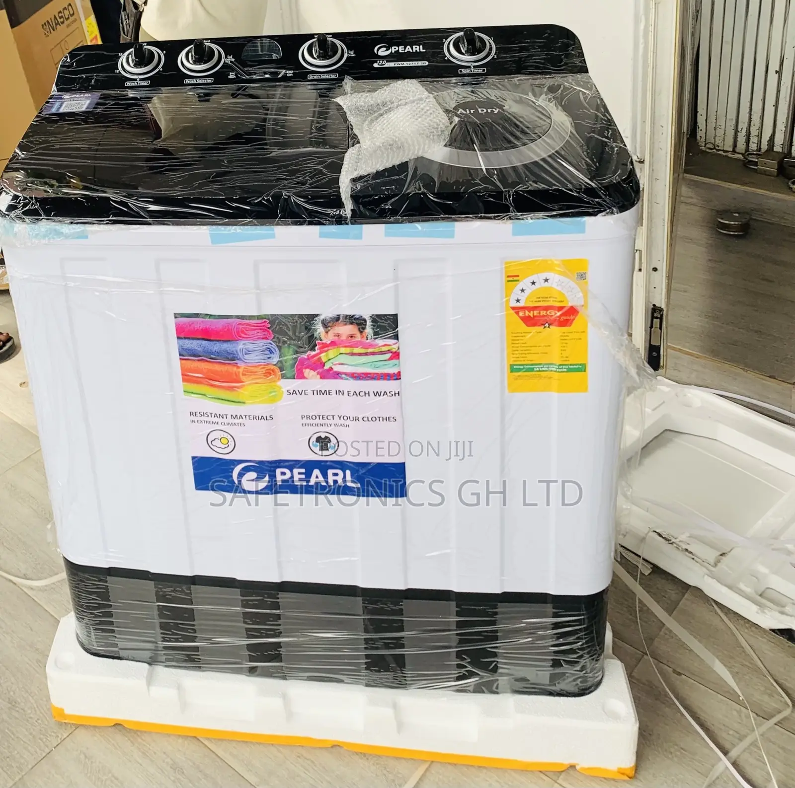 Perfect 12kg TopLoad Pearl WashingMachine