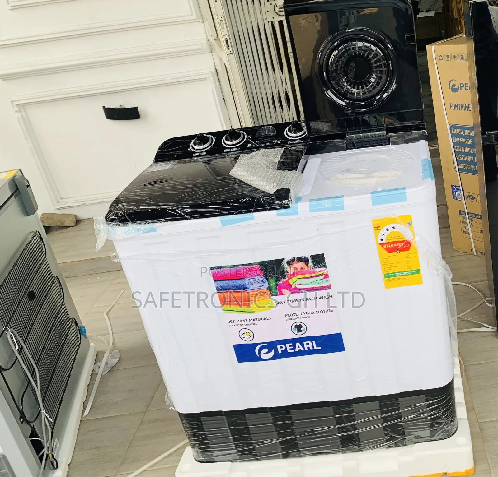 Best Quality (Pearl Black 12kg Washing Machine)