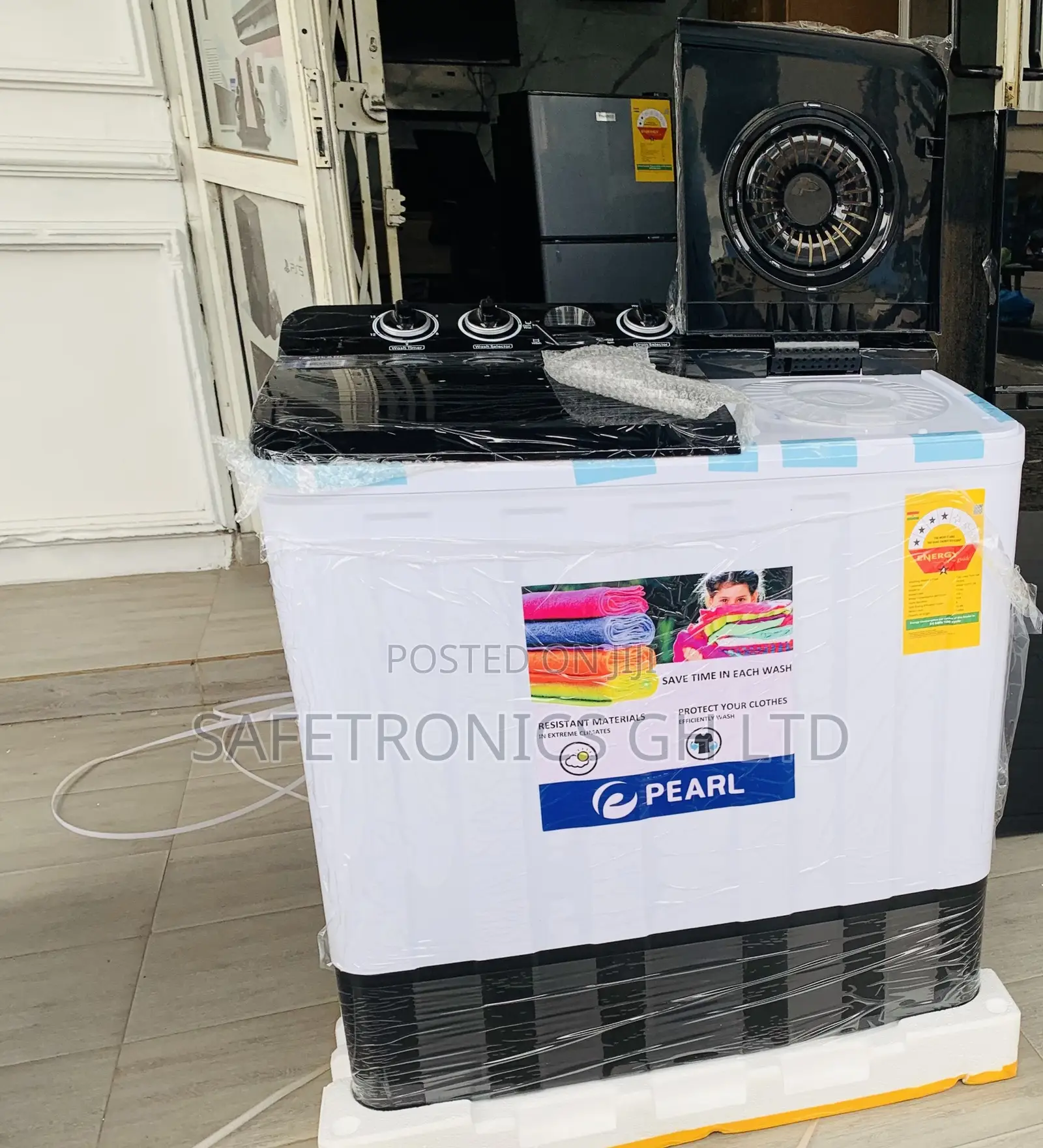 Experience <Black Pearl 12kg Washing Machine)