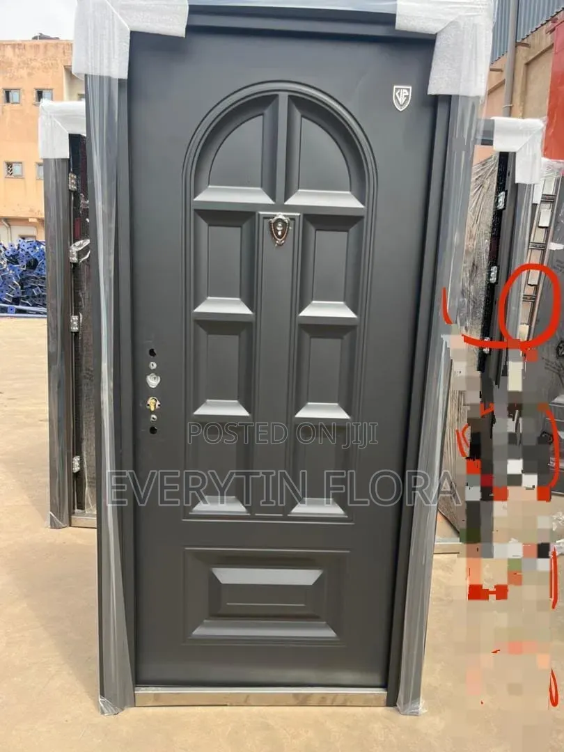 Heavy-Duty Security Entrance Door.