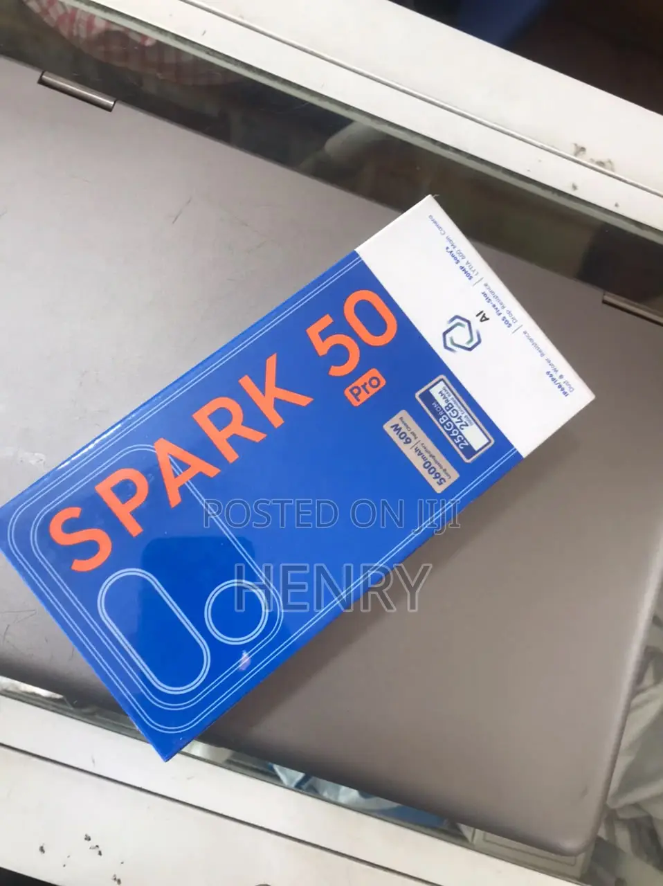 New Tecno Spark 50 Pro 256 GB Black