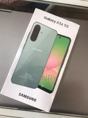 New Samsung Galaxy A56 256 GB Black