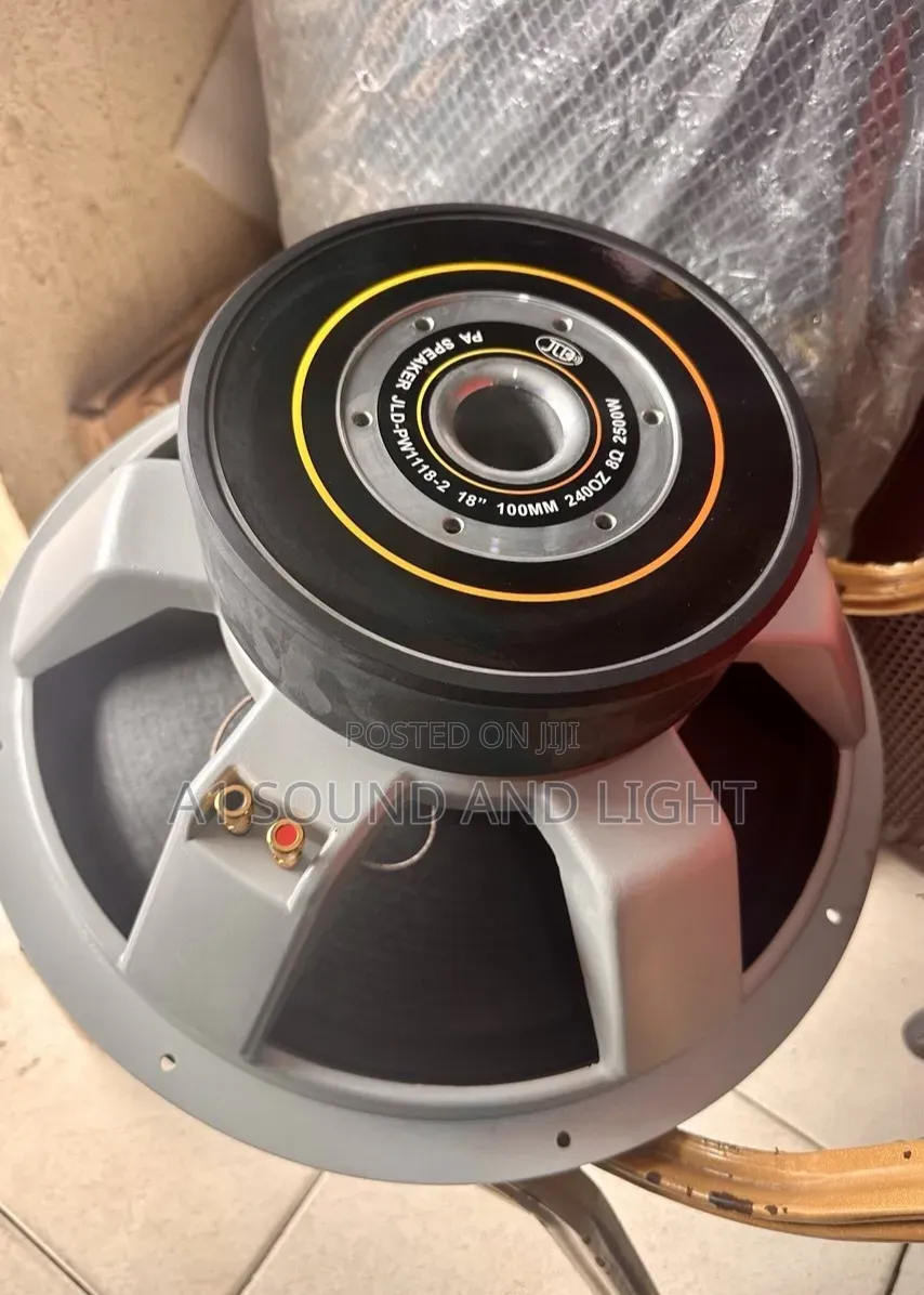 JLD-PW118-2 18 Inches 2500 Watts Subwoofer Speakers[Pair]