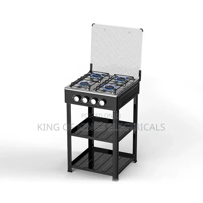 Sokany Gas Stove With Shelves