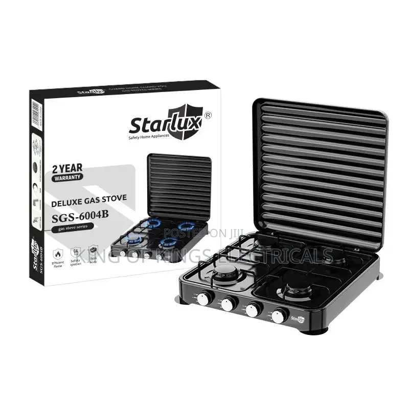 Sokany Gas Stove With Shelves