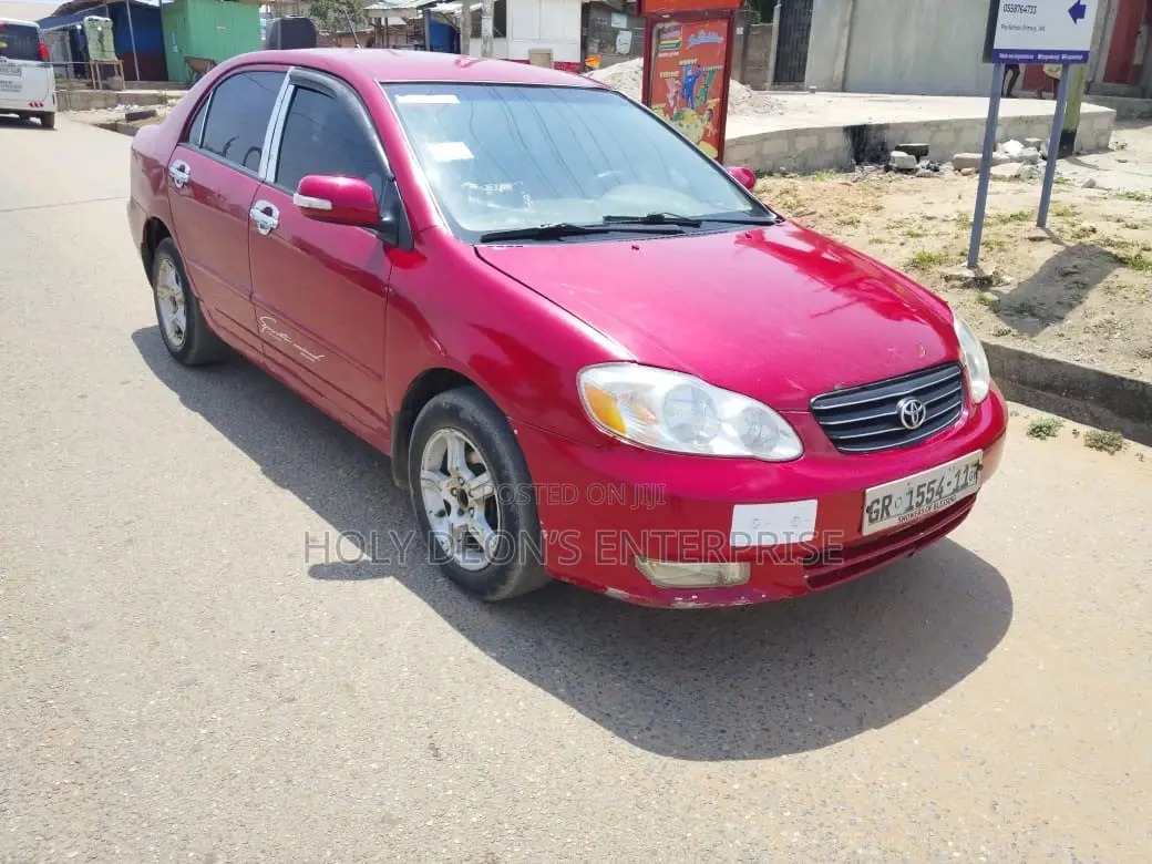Toyota Corolla LE 2007 Red