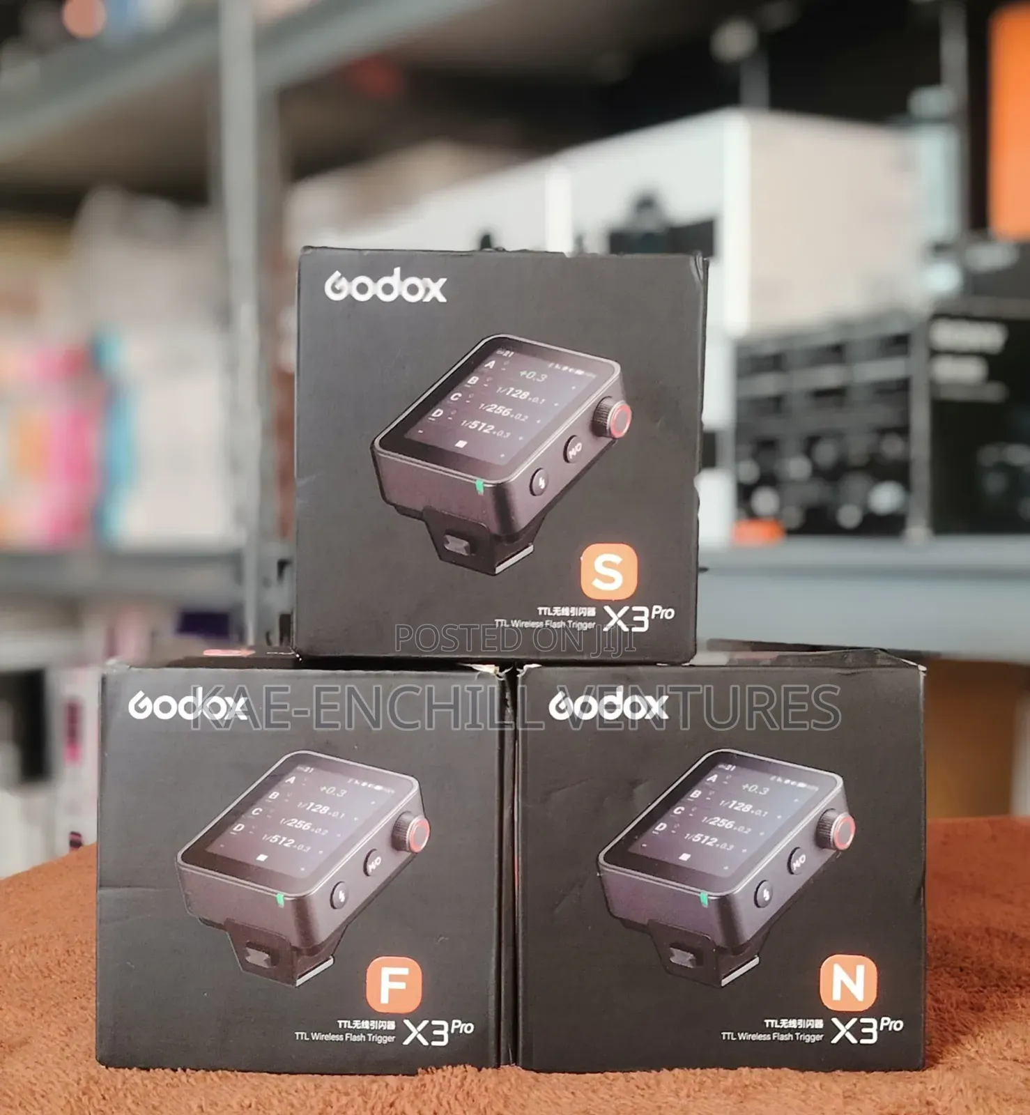 Godox X3Pro S – TTL Wireless Flash Trigger for Sony