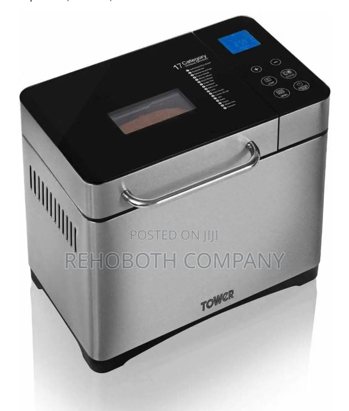 Tower Digital Bread Maker Automatic Fruit and Nut Dispenser,