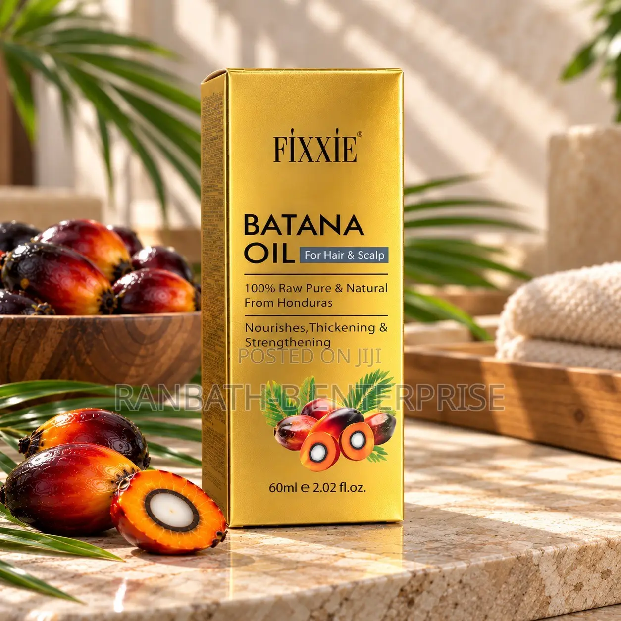 FIXXIÉ Batana Oil for Hair & Scalp – Premium Gold Edition