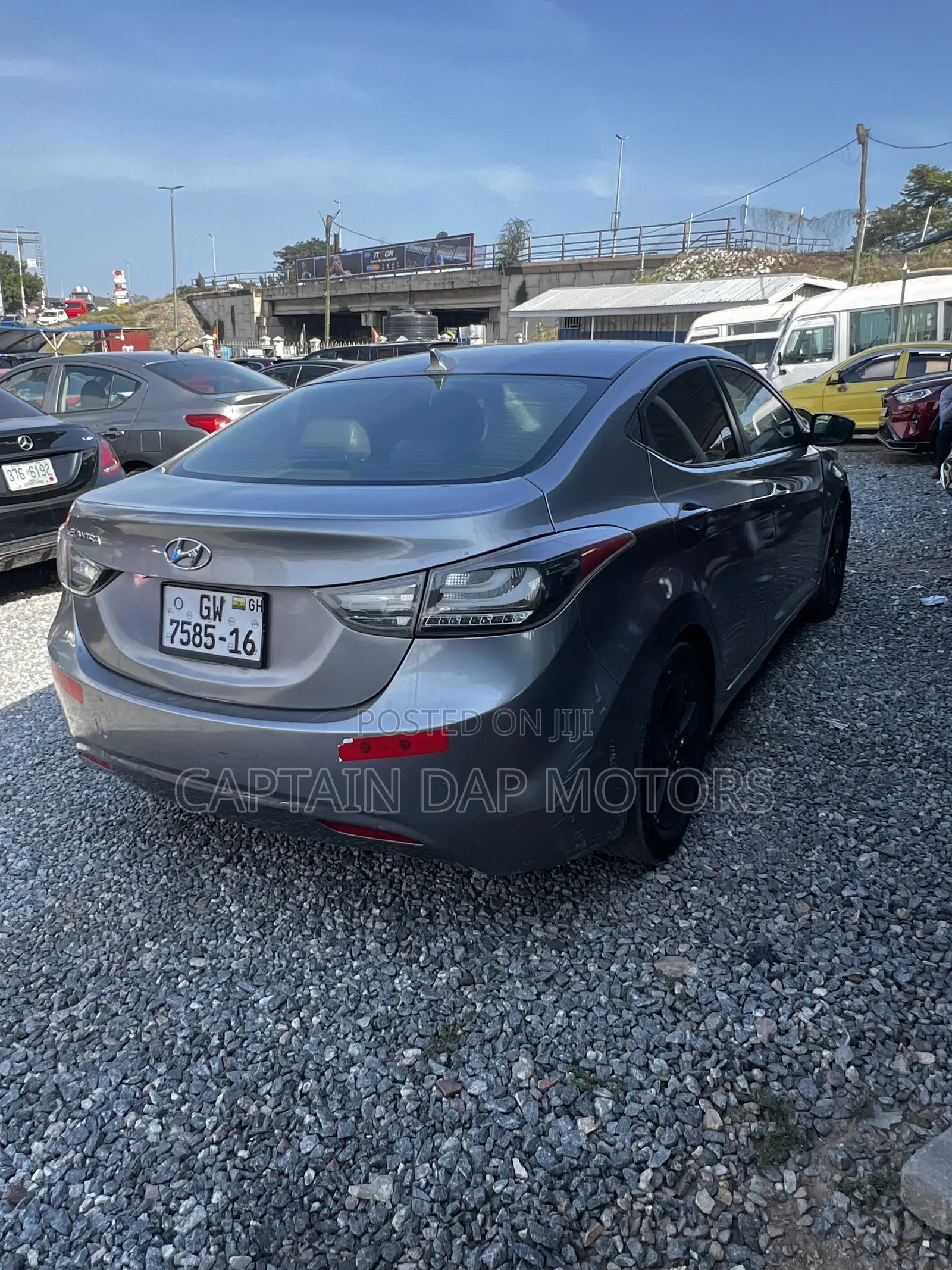 Hyundai Elantra GLS 2012 Gray
