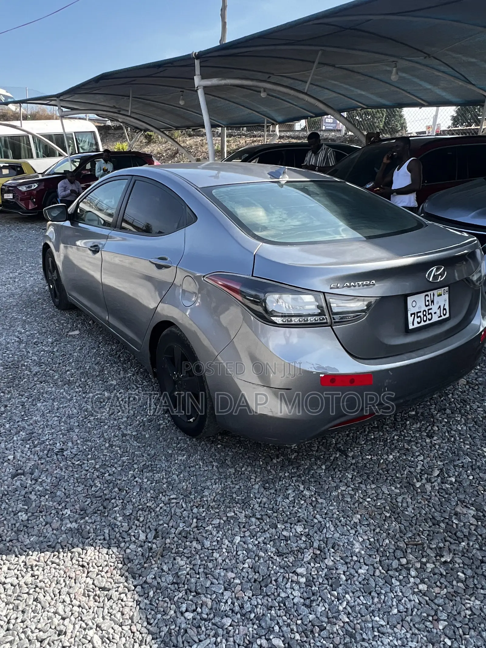 Hyundai Elantra GLS 2012 Gray
