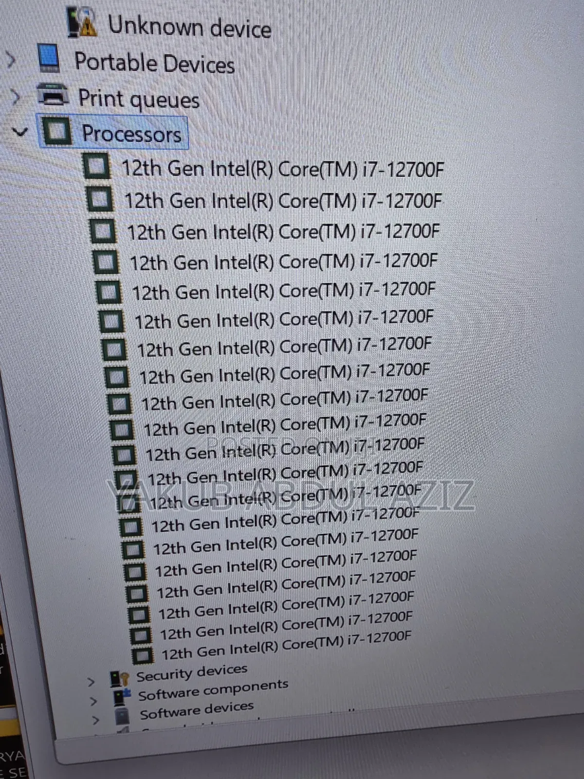 Desktop Computer Asus 16GB Intel Core i7 HDD 2T