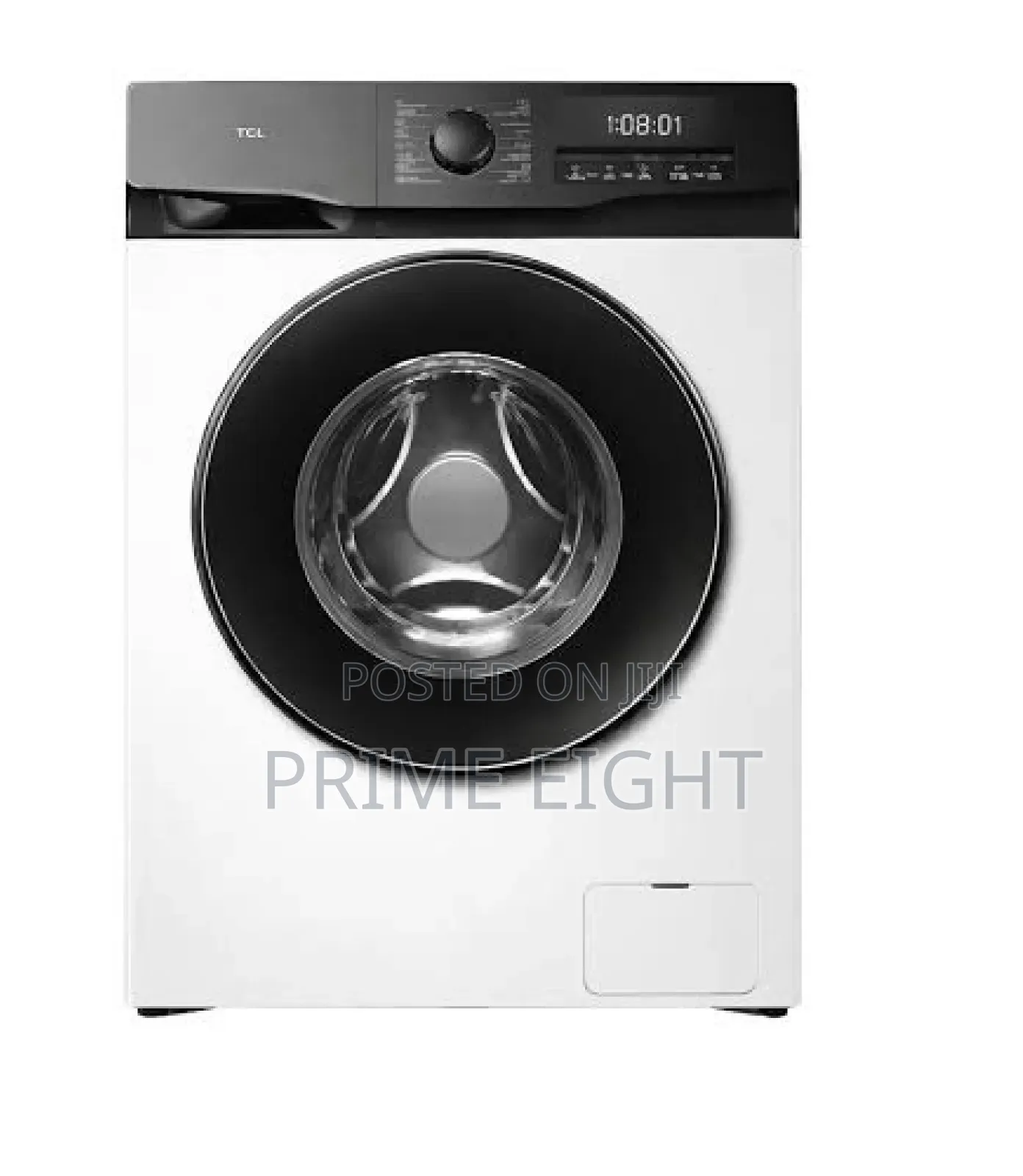 TCL 7kg (P607FL) Capacity Freestanding Front-Load Washing Machine