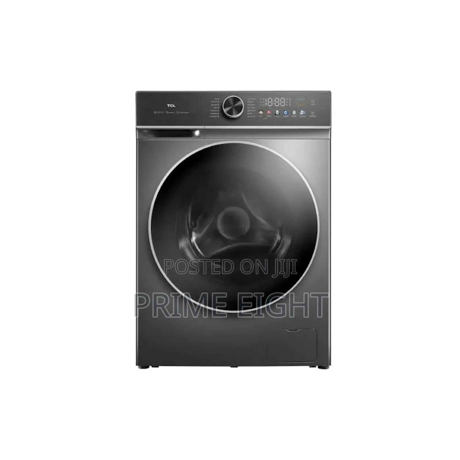 TCL 12kg Super Drum Series C5 Front Load Washer – C512FLG