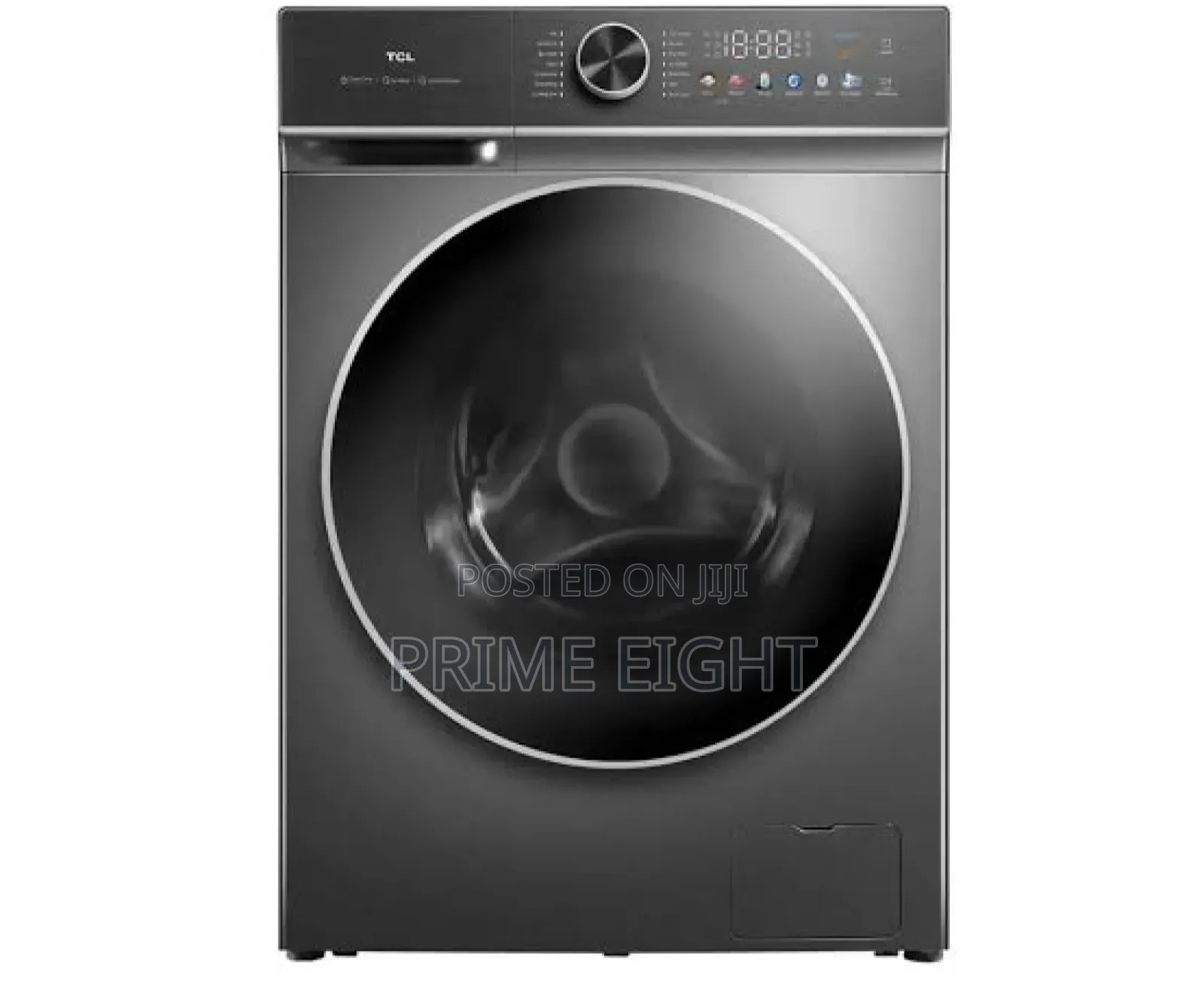 TCL 12kg Super Drum Series C5 Front Load Washer – C512FLG