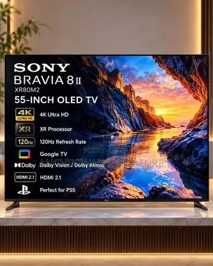 Qd-Oled 55-Inch Sony Bravia 8 Ii Xr80m2