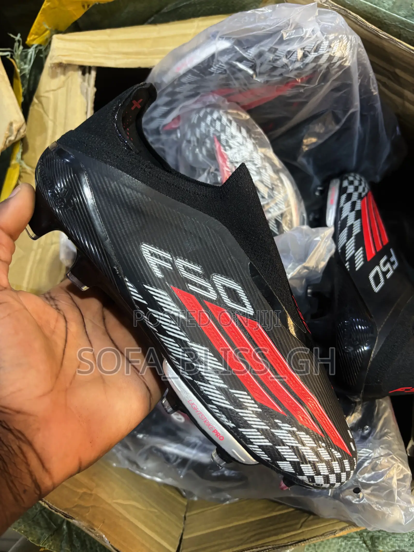 Adidas F50 Elite Fg Black