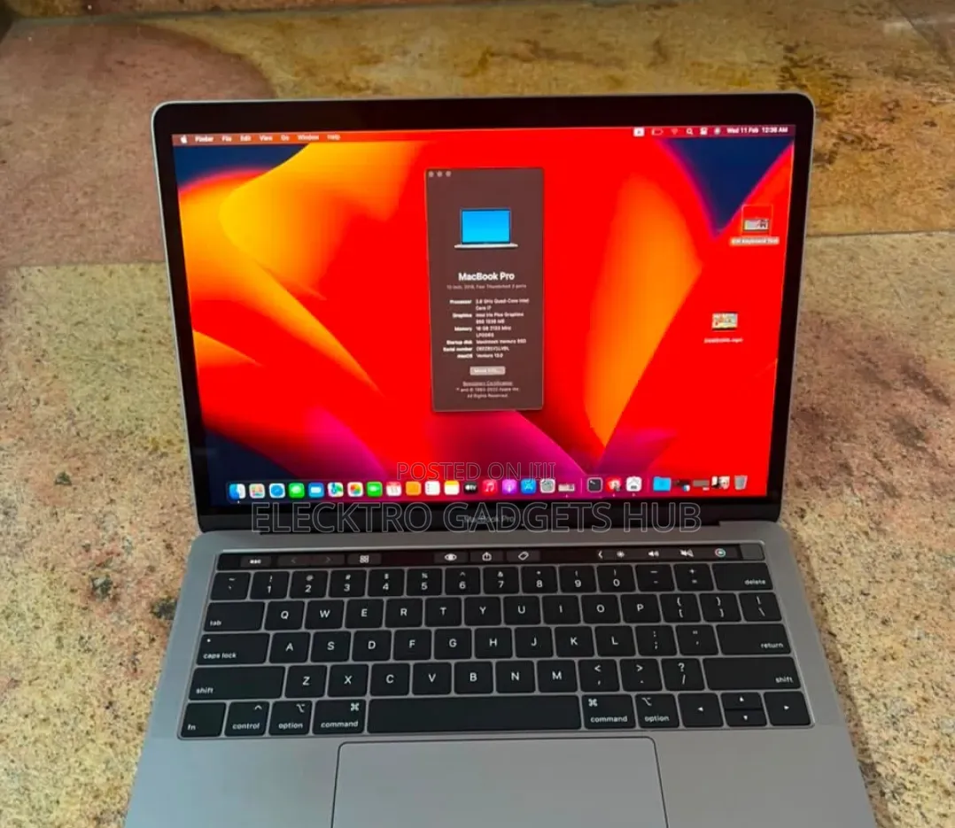 Laptop Apple MacBook Pro 2019 8GB Intel Core i5 SSD 256GB