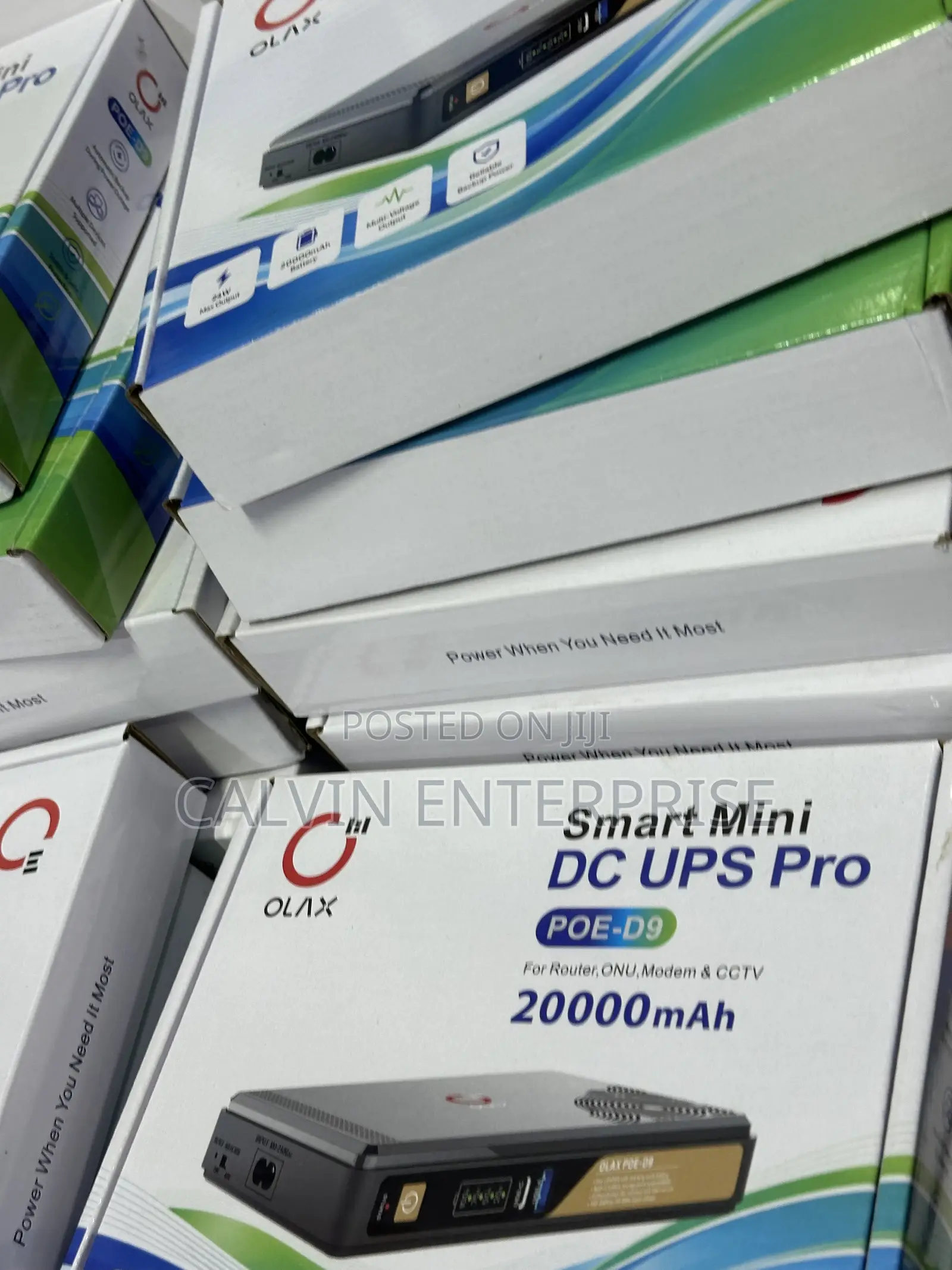 Olax Smart Mini Dc Ups Pro, 24watts , 20,000 Mah