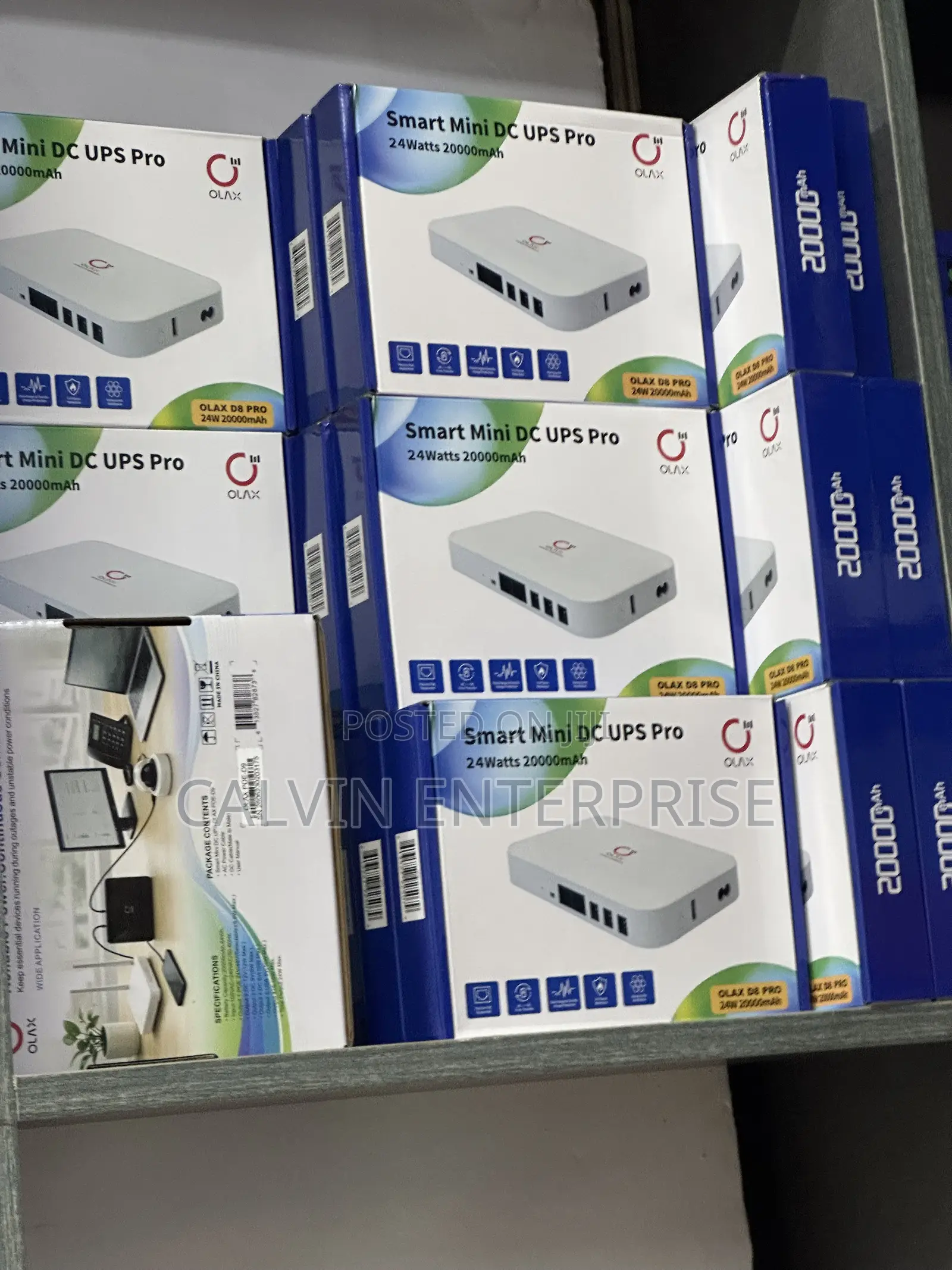 Olax Smart Mini Dc Ups Pro, 24watts , 20,000 Mah
