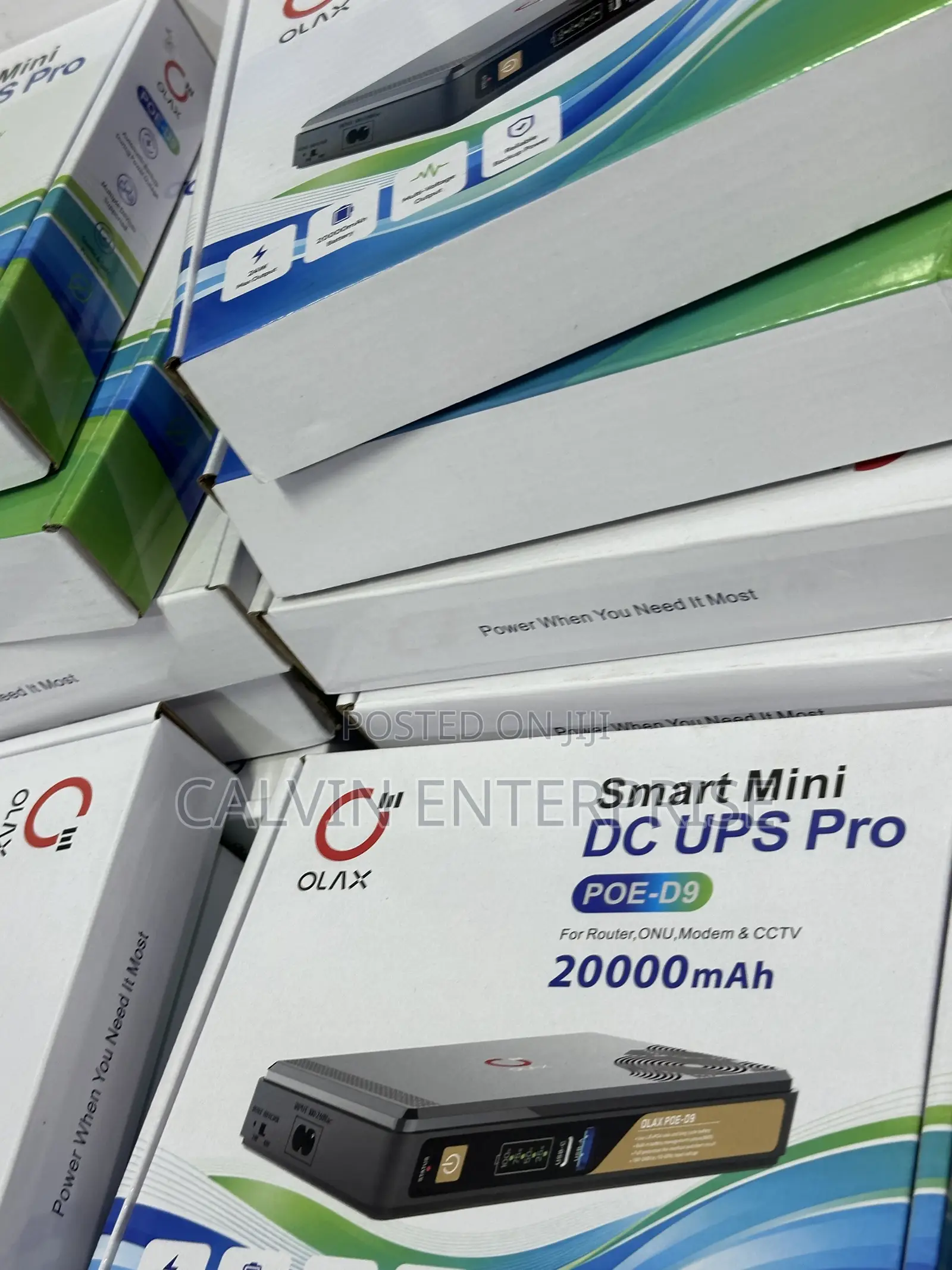 Olax Smart Mini Dc Ups Pro, 24watts , 20,000 Mah