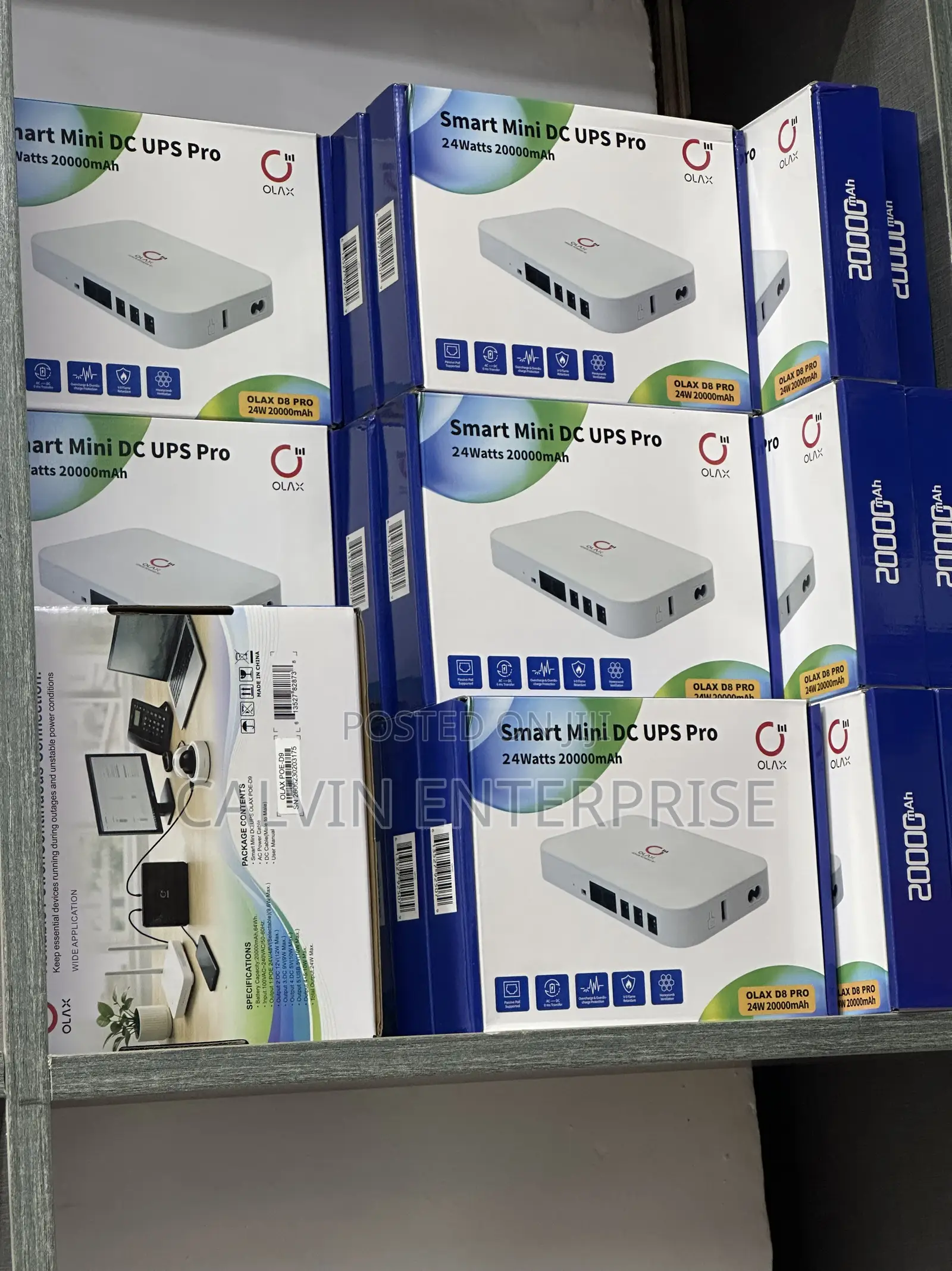 Olax Smart Mini Dc Ups Pro, 24watts , 20,000 Mah