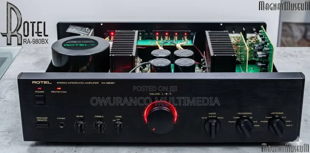 Rotel RA-985BX Stereo Amplifier 400W Audiophile HiFi Phono Pre-Out