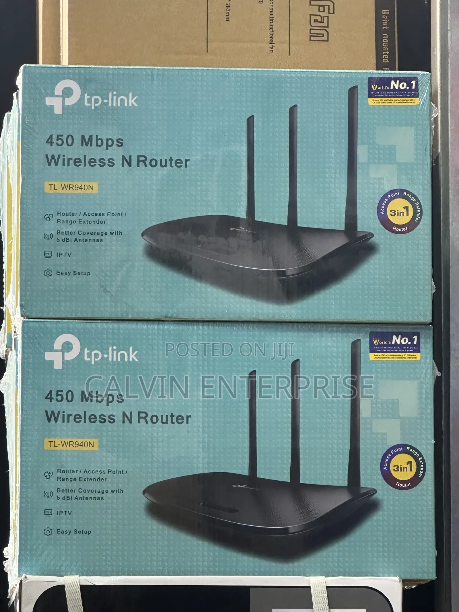 TP-Link 3in1 450mbps Wireless Routers for Your Office,home and School