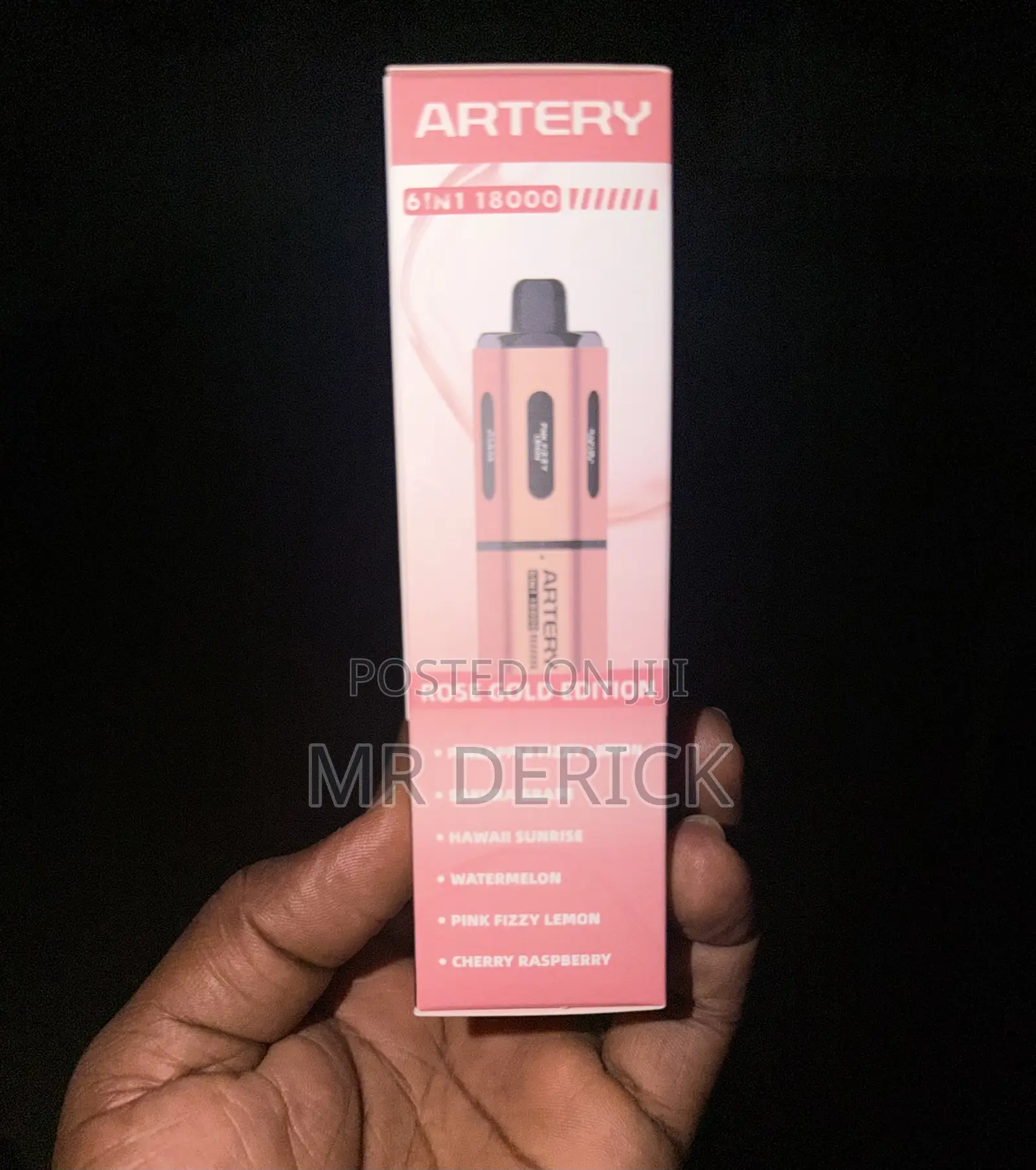 Artery 6 in 1 Vape 18000 Puff - Rose Gold Edition