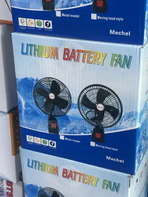 Lithium Battery Fan Movable Head Style