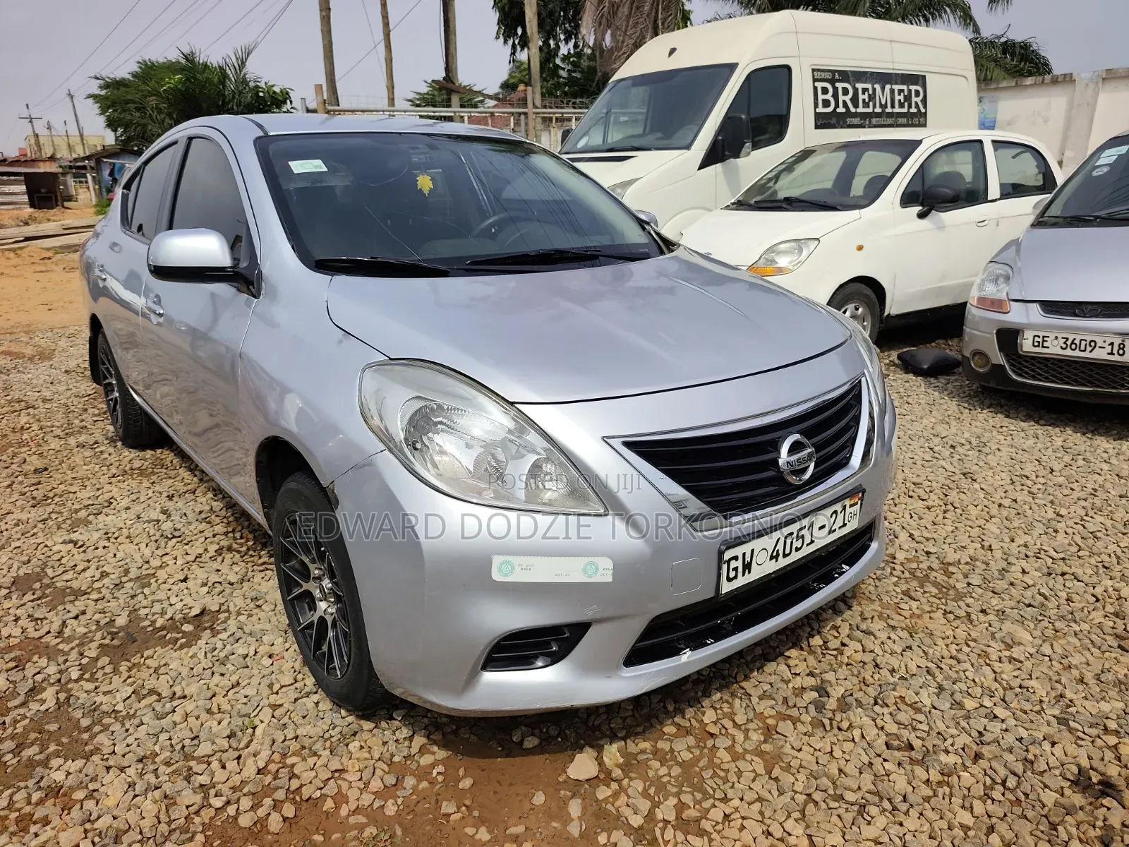 Nissan Versa 2015 Silver
