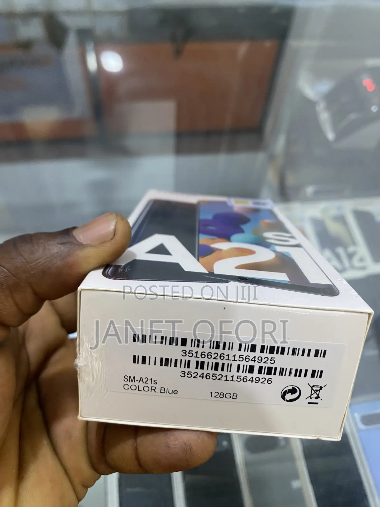 New Samsung Galaxy A21s 128 GB Black